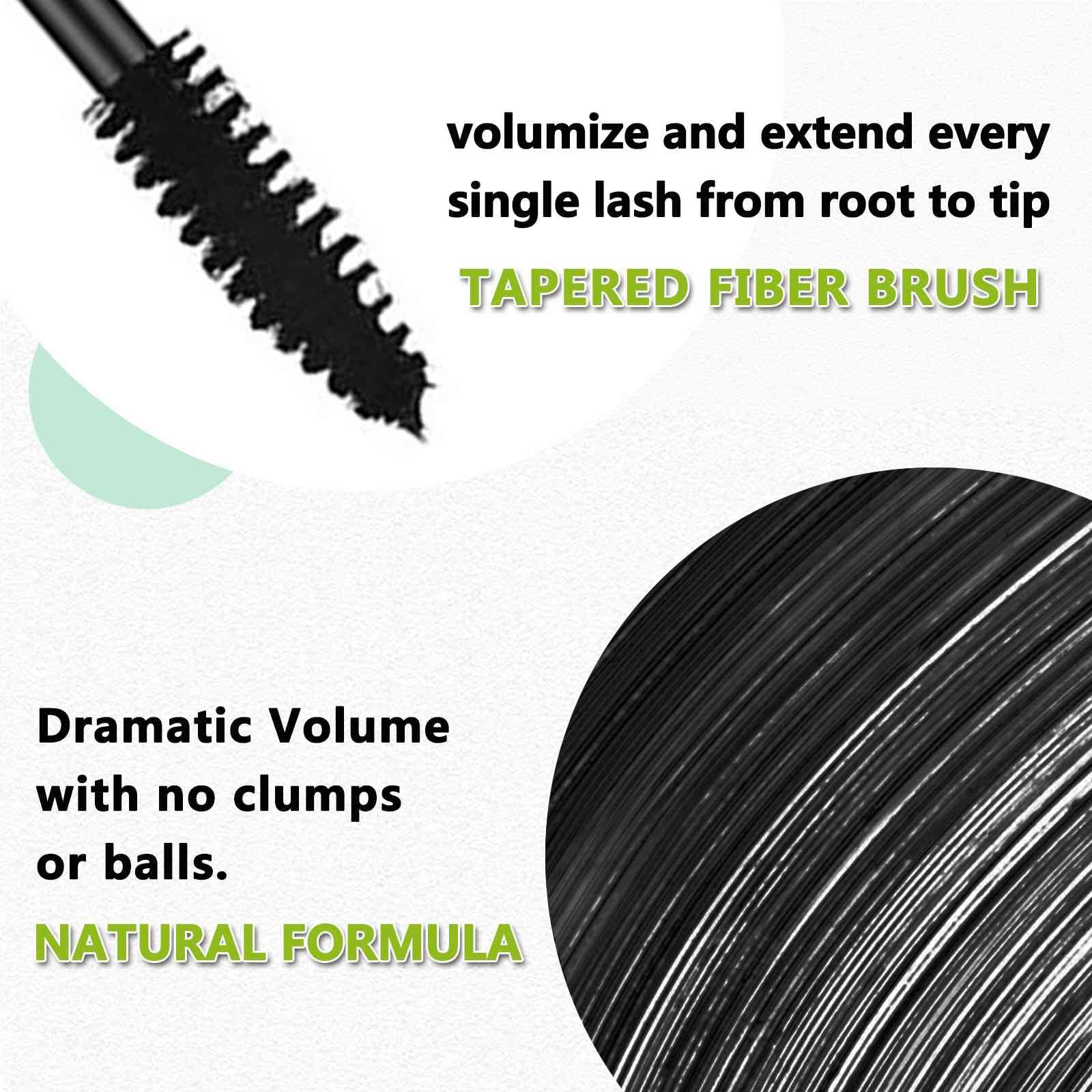 Black Mascara Waterproof Natural Hypoallergenic Colored Eyes Makeup Best Benefit Volumizing Lengthening Curling Defining Washabl