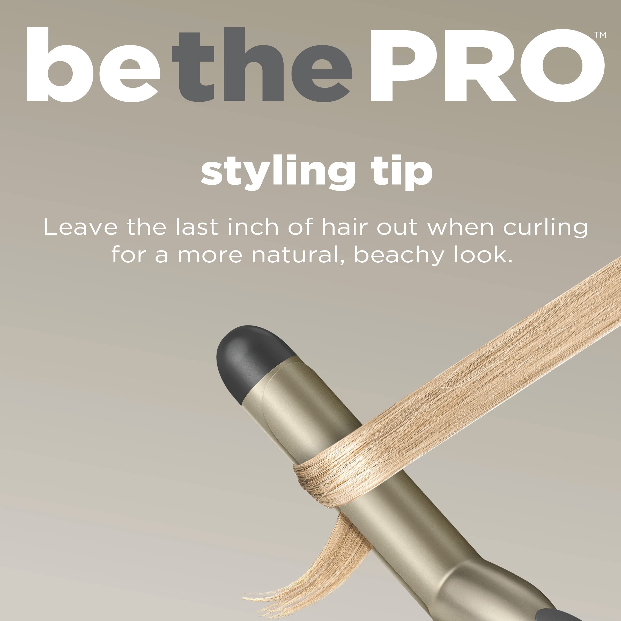 Infinitipro By Conair Tourmaline Ceramic 1 1/4-Inch Curling Iron, 1 1/4-Inch Digital Curling Iron, 1  Inch Barrel Produces Loose