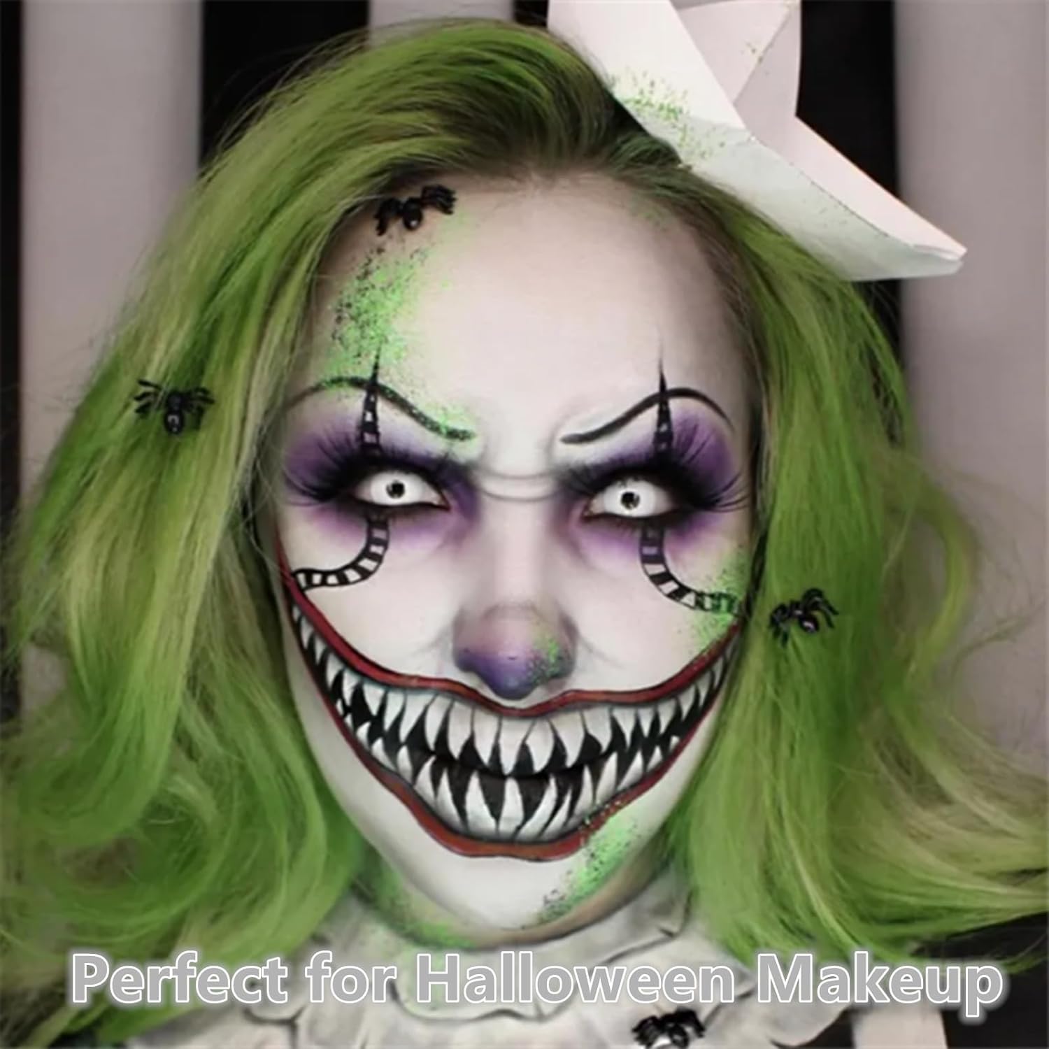 Go Ho Light Grey Face Paint Stick,Water Based Cream Gray Body Paint Washable,Face Paint Kit Full Coverage Oil-Free,Halloween Cos