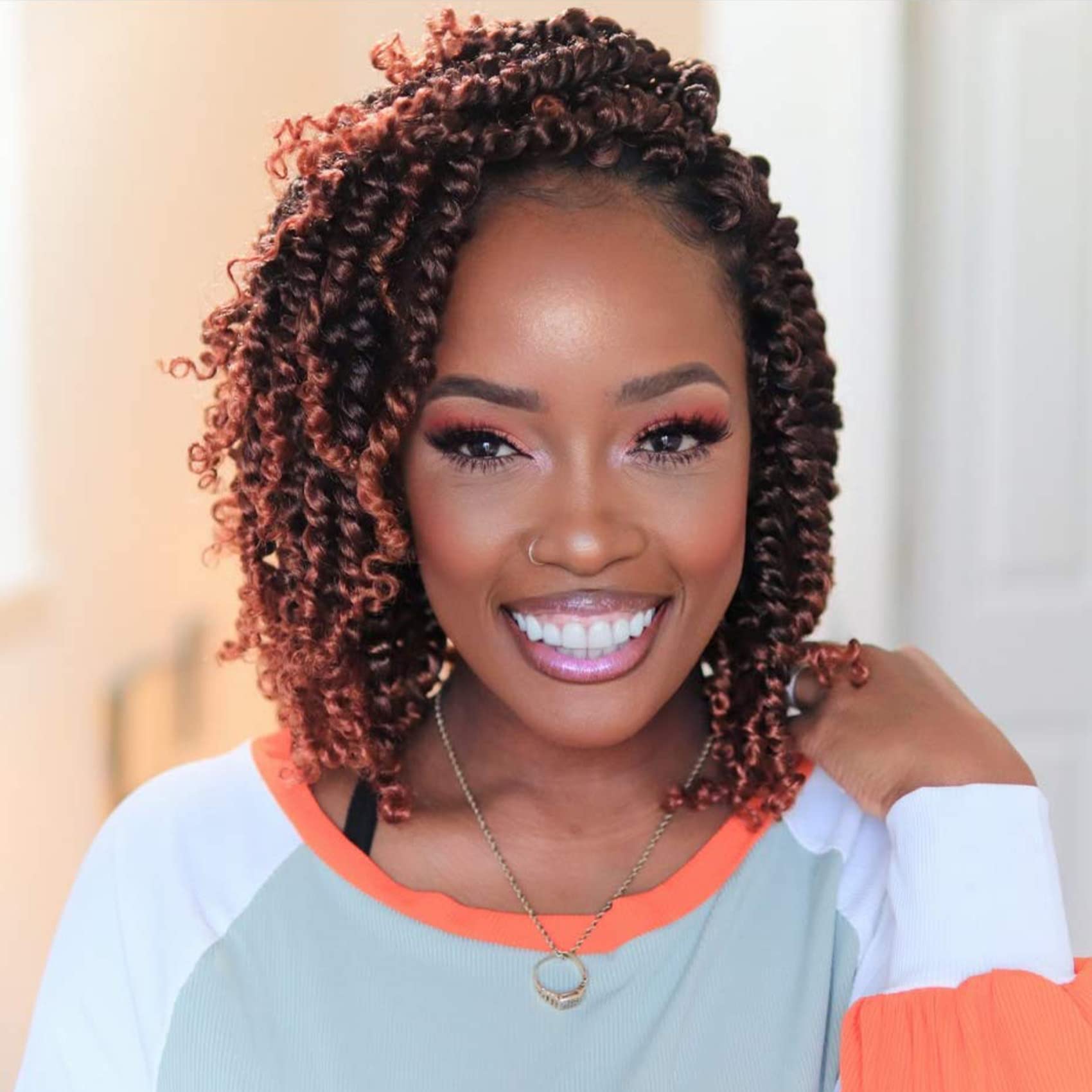 Paraglame Springy Afro Twist Braiding Hair for Soft Locs, Pre-Separated Marley Hair for Faux Locs, Marley Twist Braiding Hair Af