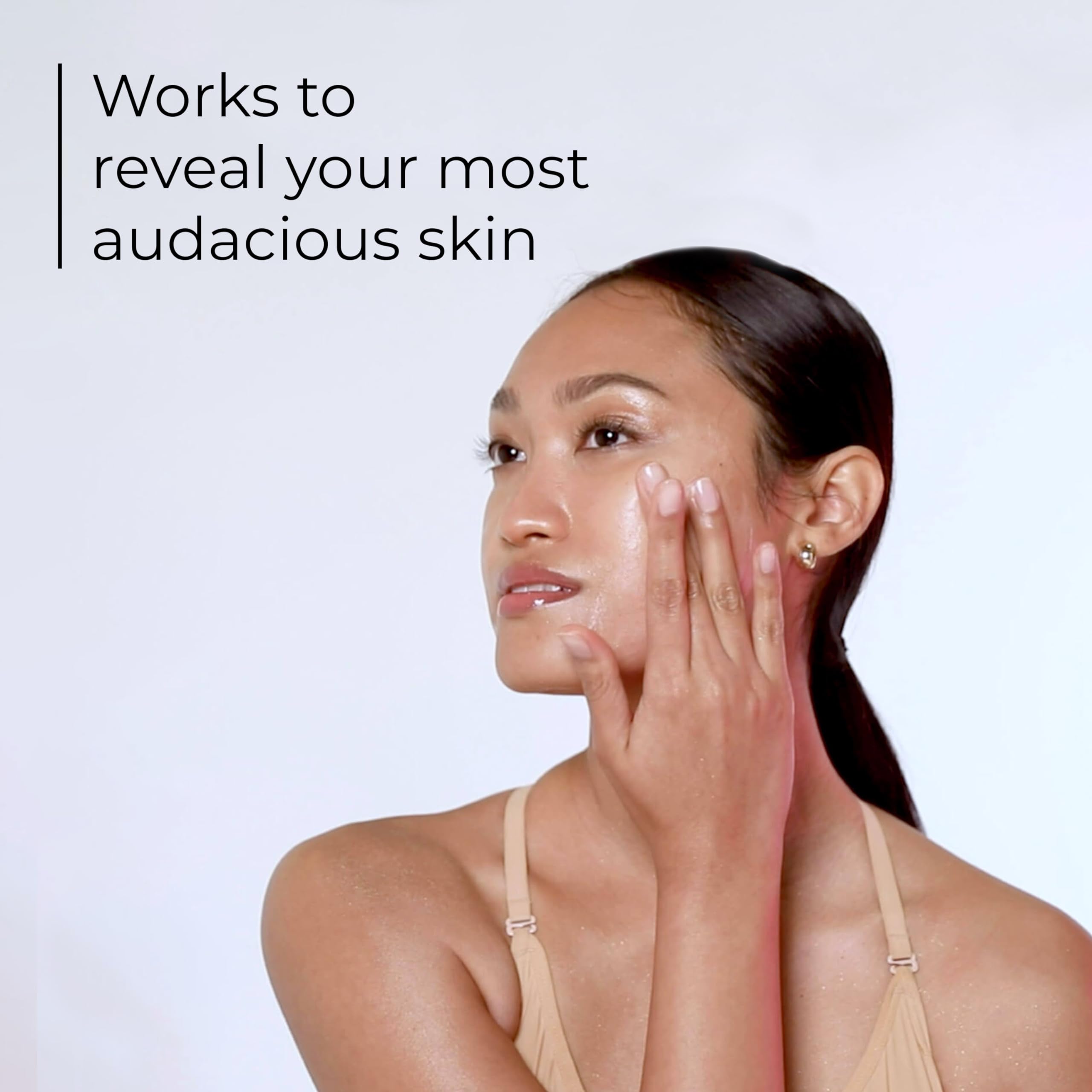 Masktini Metal Head Gold Brightening Mask, 1.7 Oz - Vitamin C Face Mask - Hydrating Face Mask - Skin Care For Dry And Dull Skin