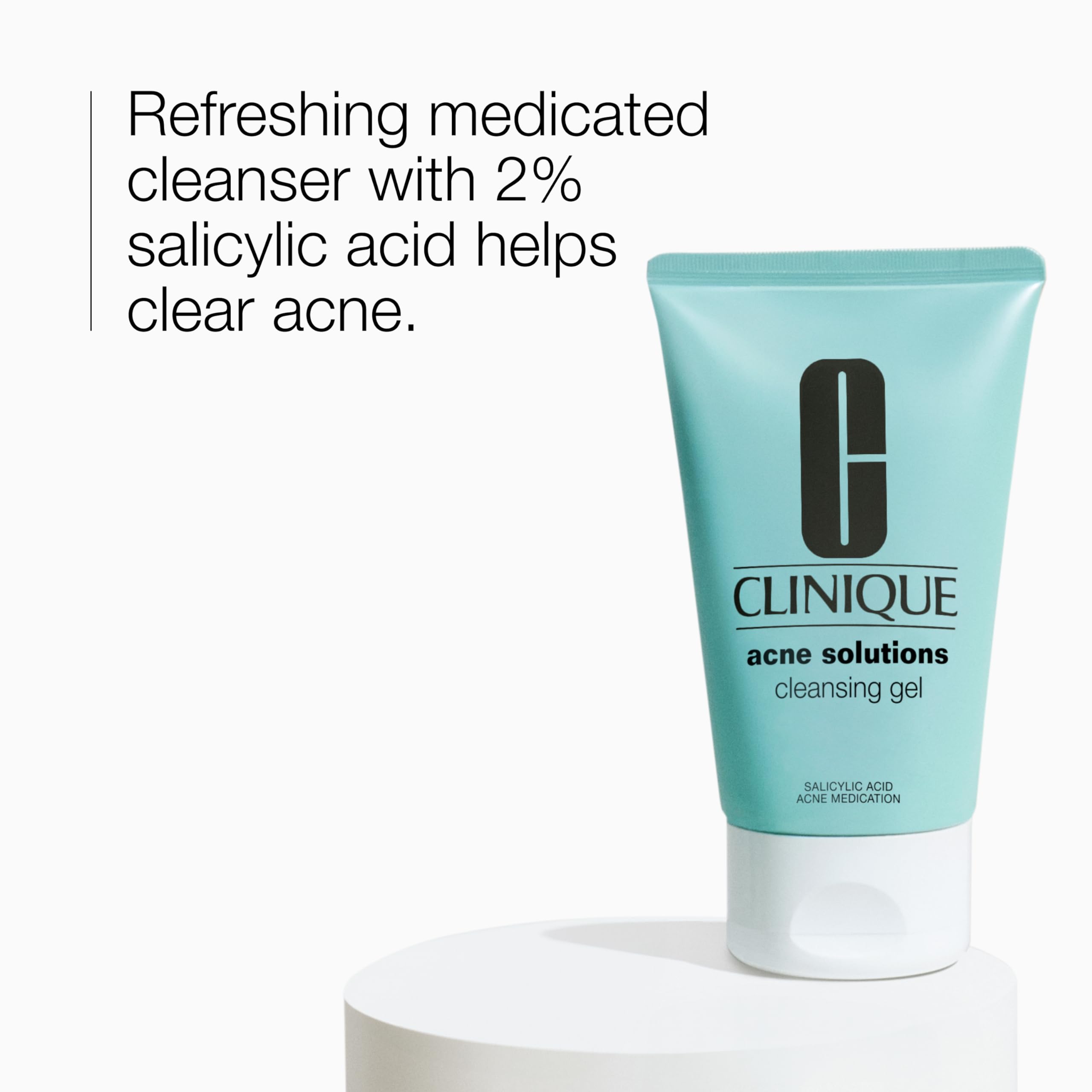 Clinique Anti-Blemish Solutions Cleansing Gel 125Ml/4.2Ounce - All Skin Types, 1 Ounce