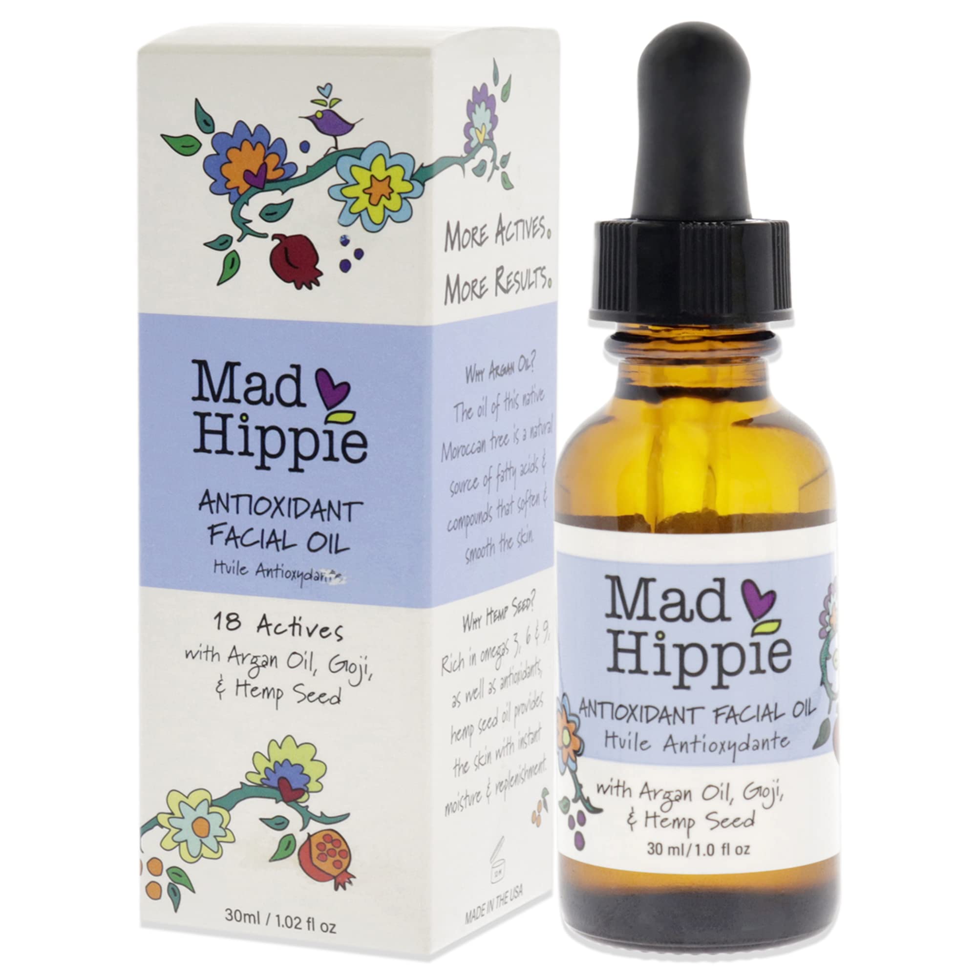 Mad Hippie Antioxidant Facial Oil Oil Unisex 1 Oz