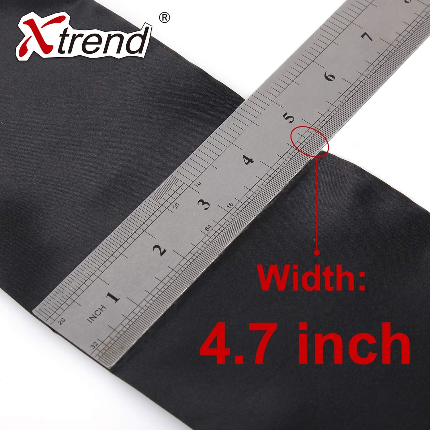Xtrend 2Pcs Satin Edge Scarves For Wig 58 Inch Women'S Laying Scarf For Lace Wig Non Slip Hair Wrap Wigs Grip Band For Yoga, Mak