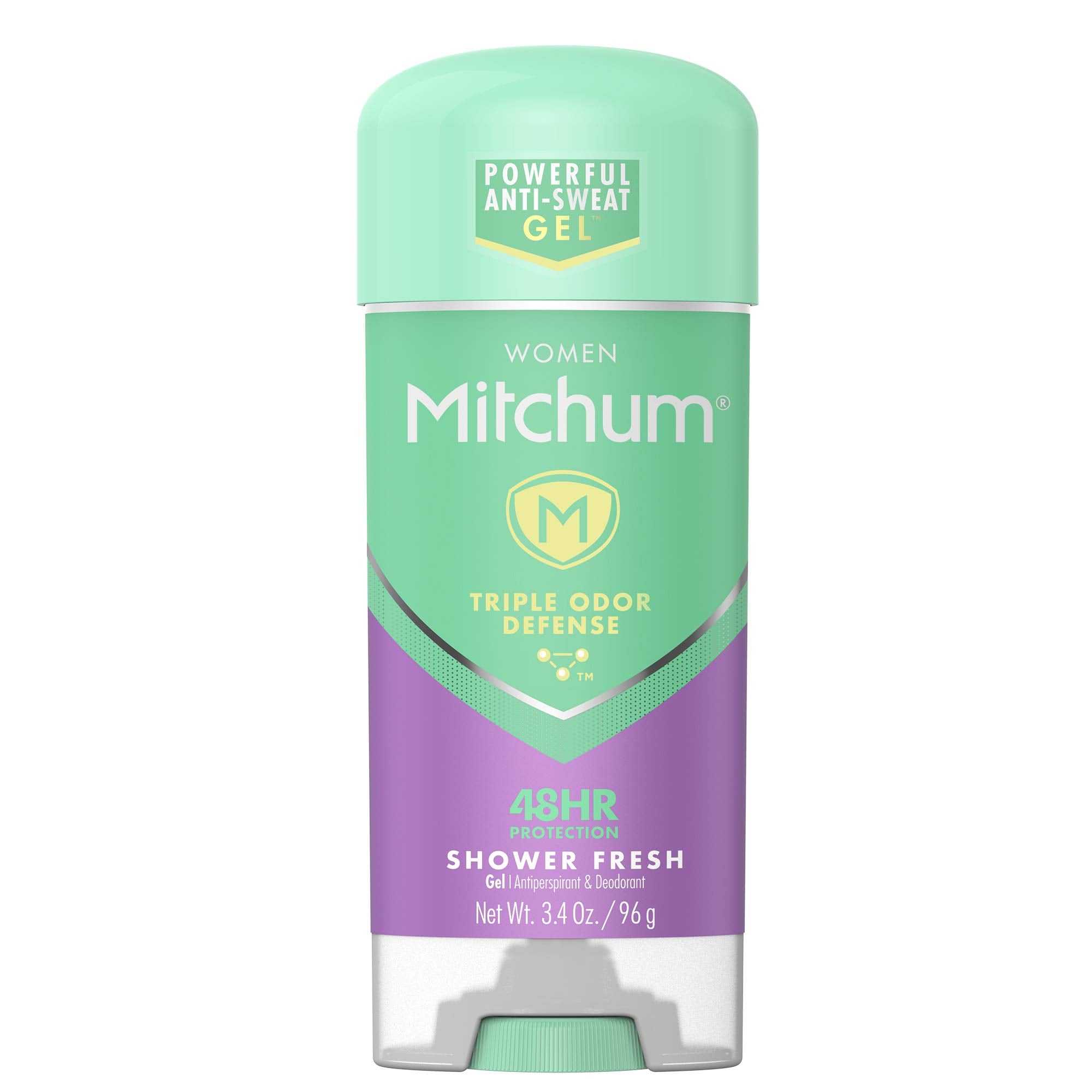 Mitchum For Women Advanced Control Anti-Perspirant Deodorant Clear Gel, Shower Fresh 3.4Oz (Pack Of 2)