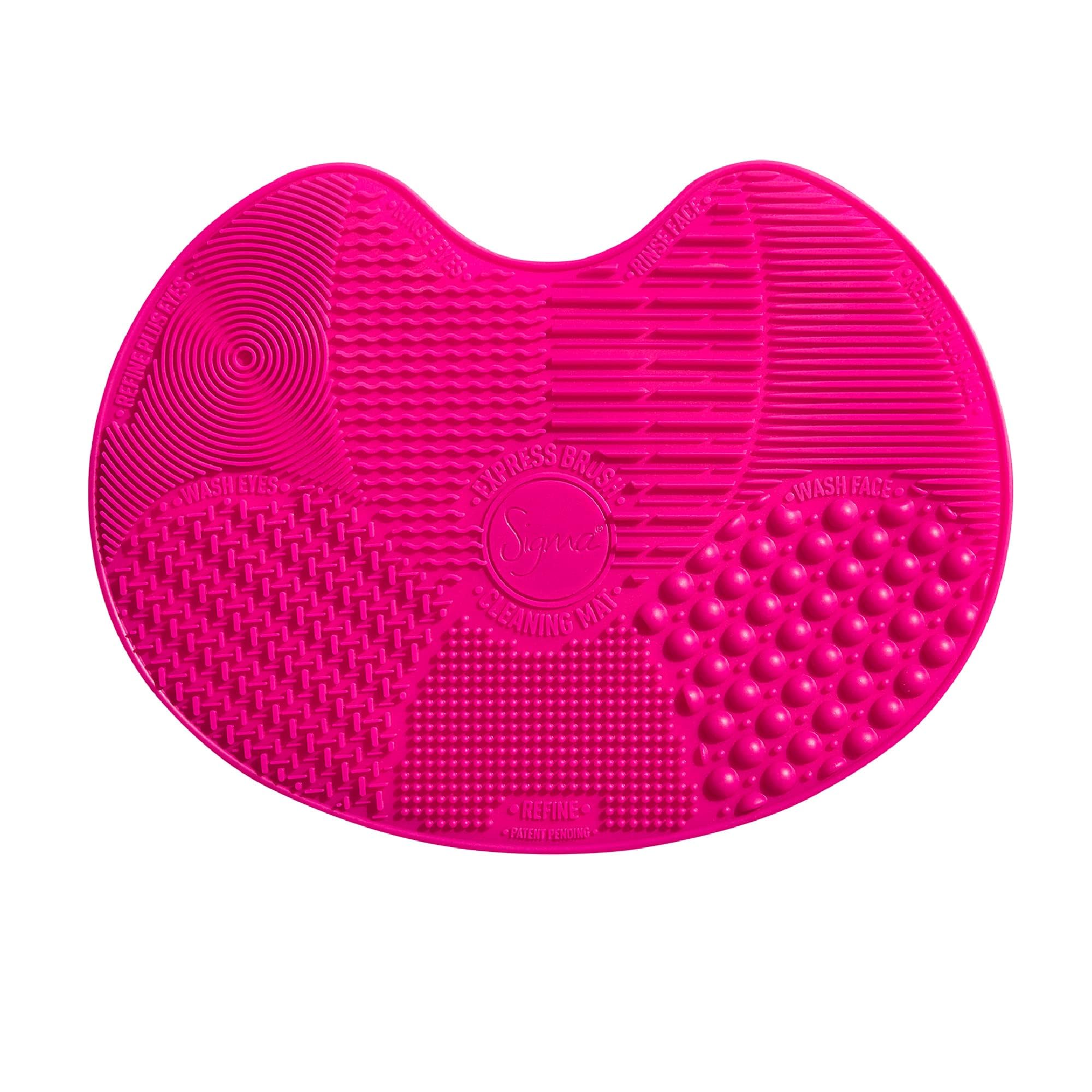 Sigma Spa Express Brush Cleaning Mat - Pink By Sigma Beauty For Women - 1 Pc Brush Cleaner