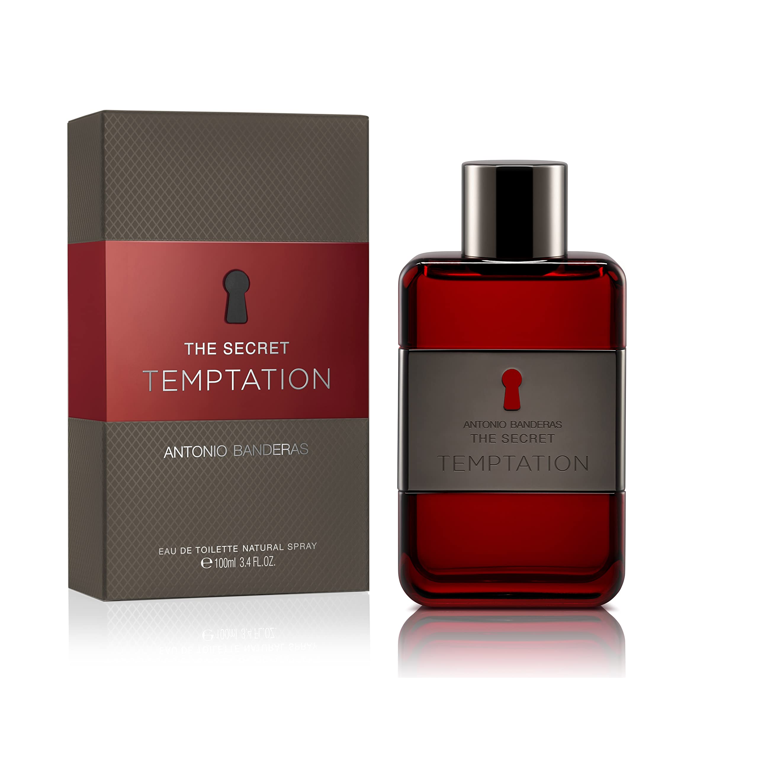 The Secret Temptation By Antonio Banderas, 3.4 Oz  Eau De Toilette Spray For Men