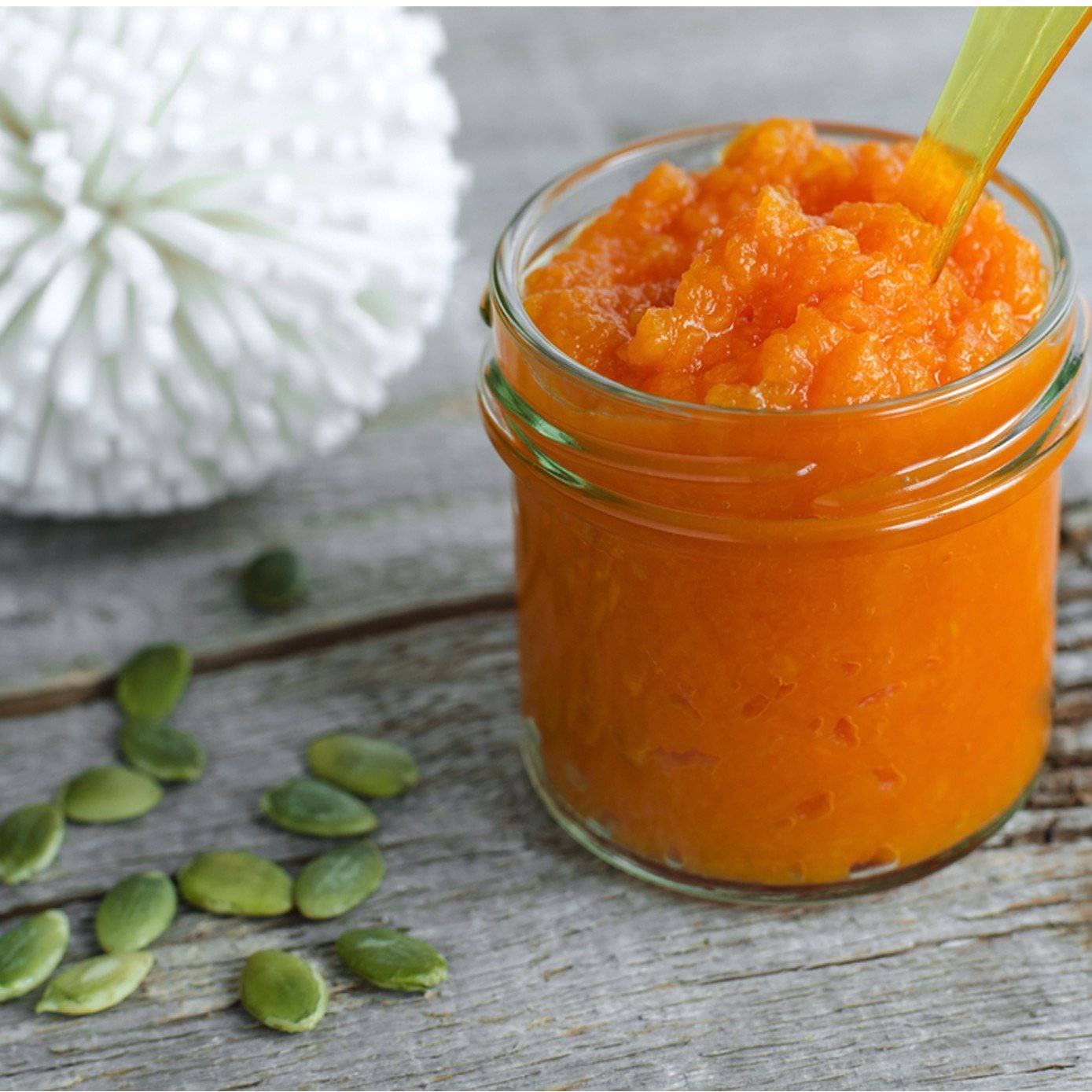 Glimmer Goddess Organic Face Mask To Nourish And Brighten - Pumpkin And Flaxseed, 2 Oz