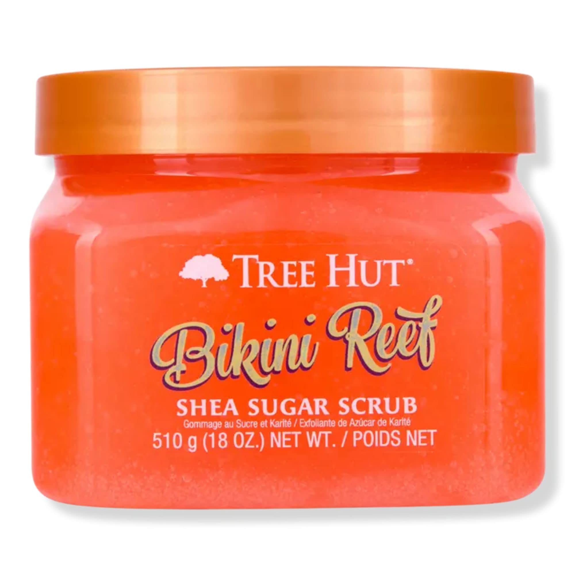 Tree Hut Bikini Reef Shea Sugar Scrub 18 Oz, Ultra Hydrating and Exfoliating Scrub for Nourishing Essential Body Care