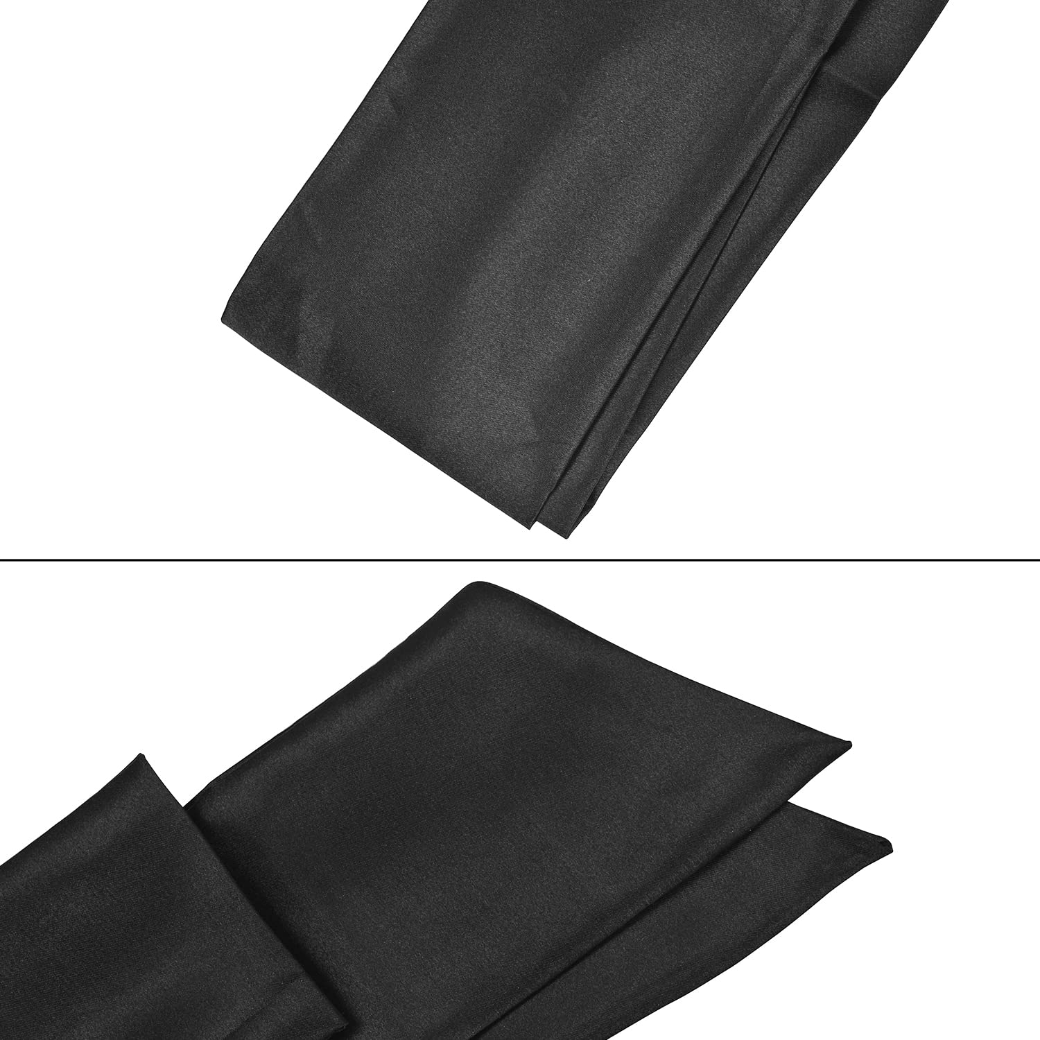 Ytbyt Wig Grip Band Soft Satin Scarf Fashion Headbands For Lace Frontal Wigs Fixing Makeup Sports Yoga Facial (2 Pcs, Black+Pink