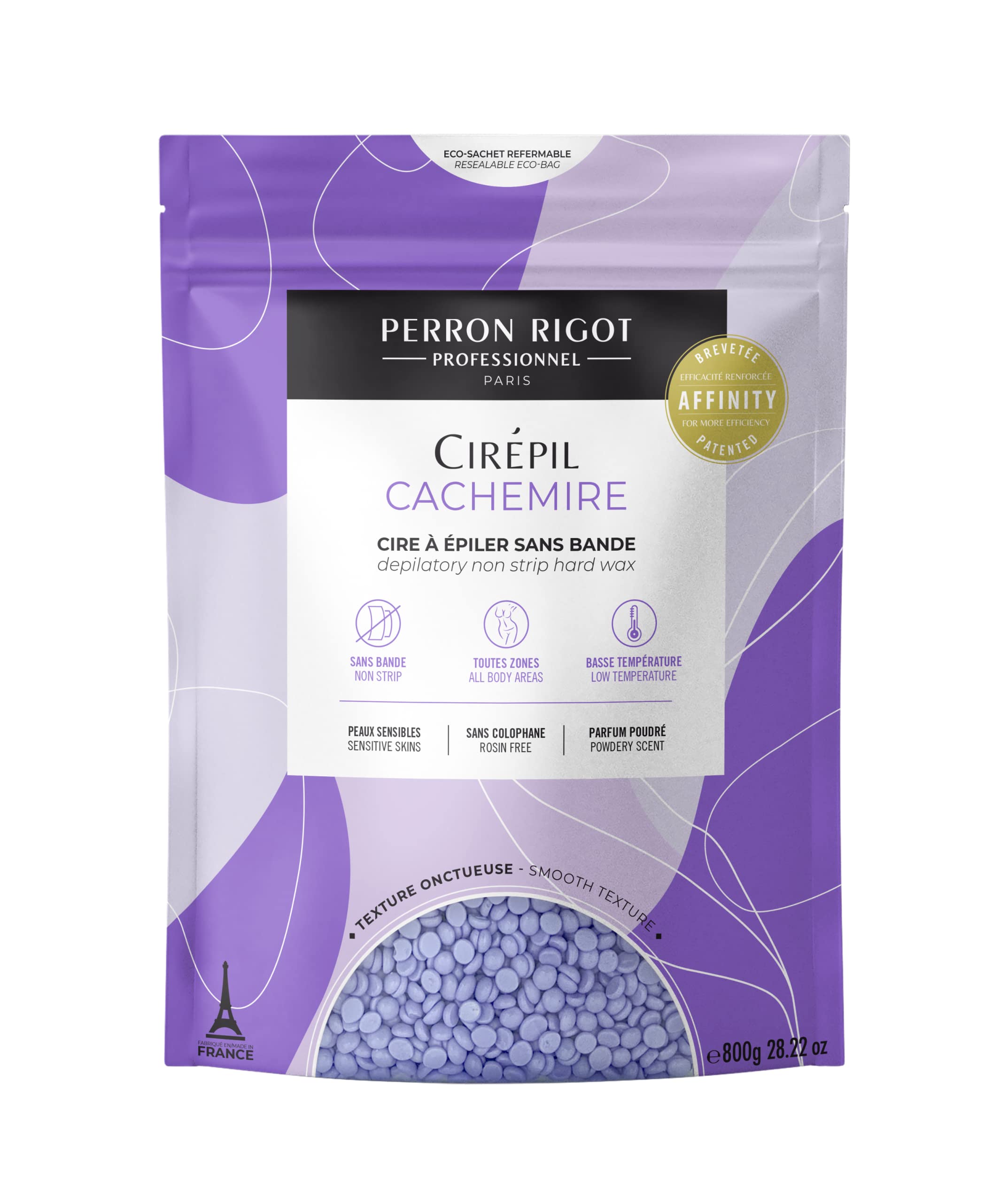 Cirepil - Cachemire - 800g / 28.22 oz Beads Bag - Dermatologist Tested, Allergen-Free - Perfect for Sensitive Skin, Intimate Are