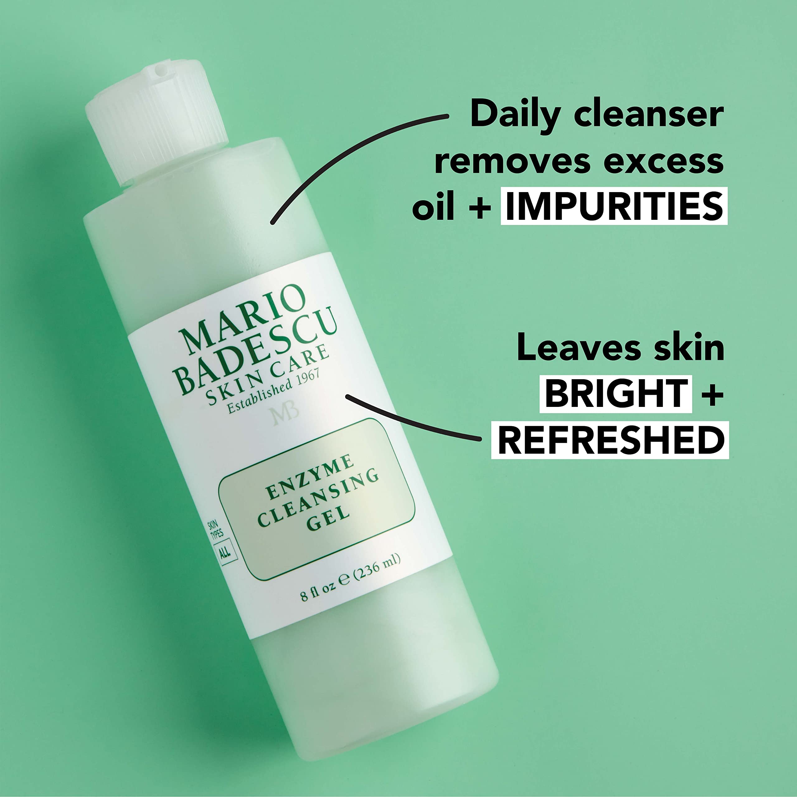 Mario Badescu Enzyme Cleansing Gel, 8 Fl Oz