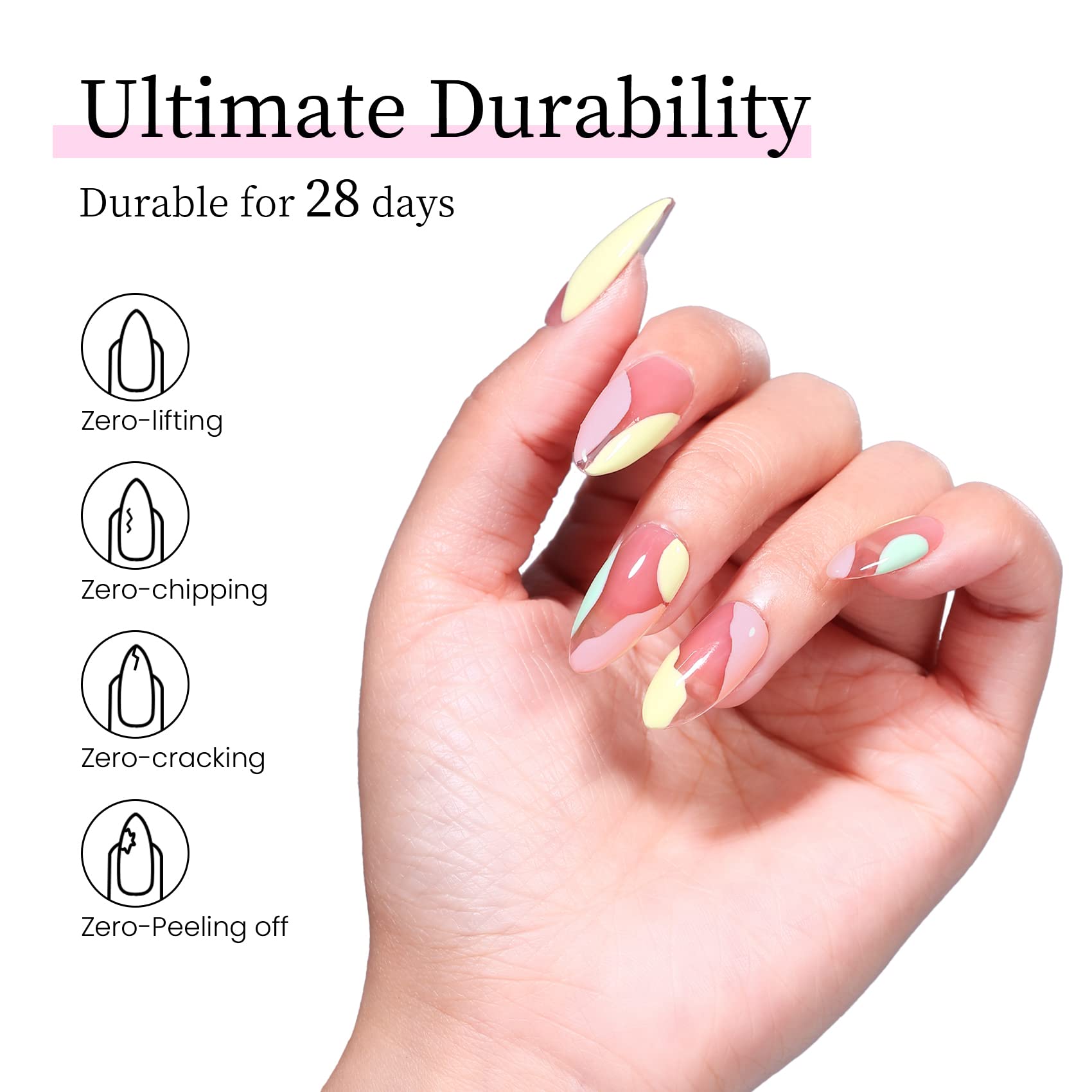Maychao 15Ml Gel Nail Polish 1Pc Pink Gel Polish Soak Off Uv Led Nail Polish Nail Art Starter Manicure Salon Diy At Home, 0.5 Oz