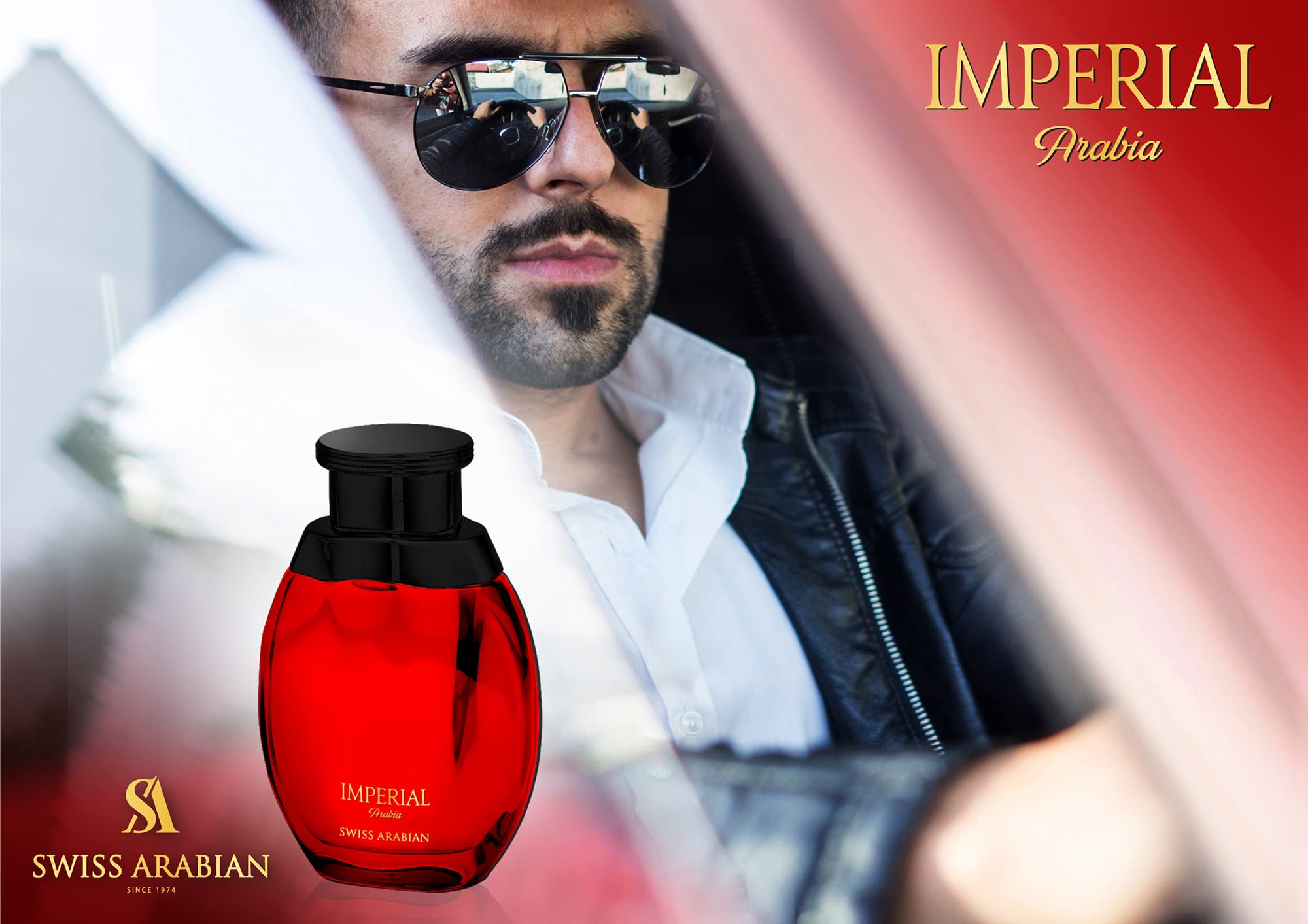 Swiss Arabian Imperial Arabia - Luxury Products From Dubai - Long Lasting And Addictive Personal Edp Spray Fragrance - The Luxur