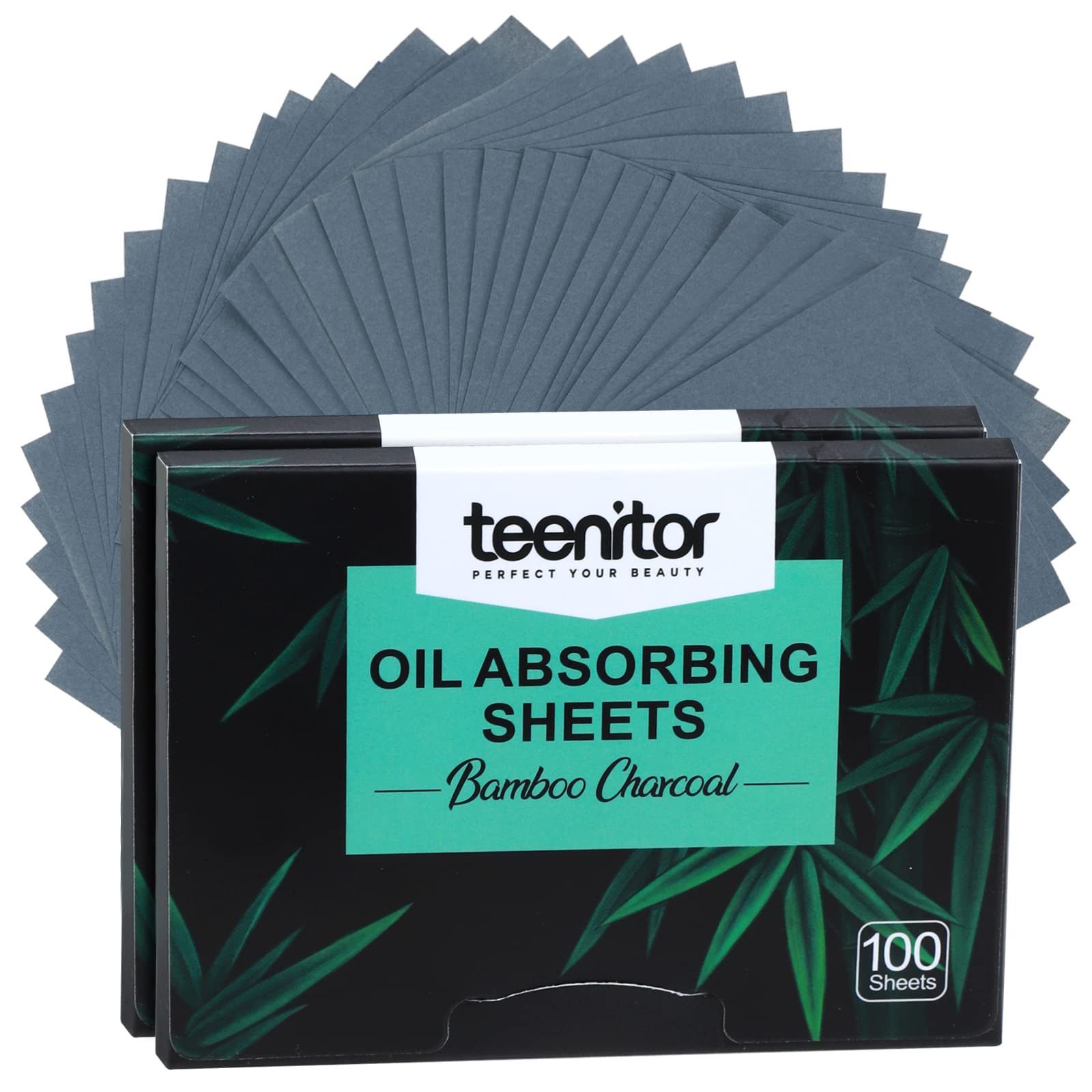 Oil Blotting Paper, Oil Absorbing Sheets for Oily Skin Care,Face Oil Sheets, 200 Count, 3 7/8'' and 2.75''