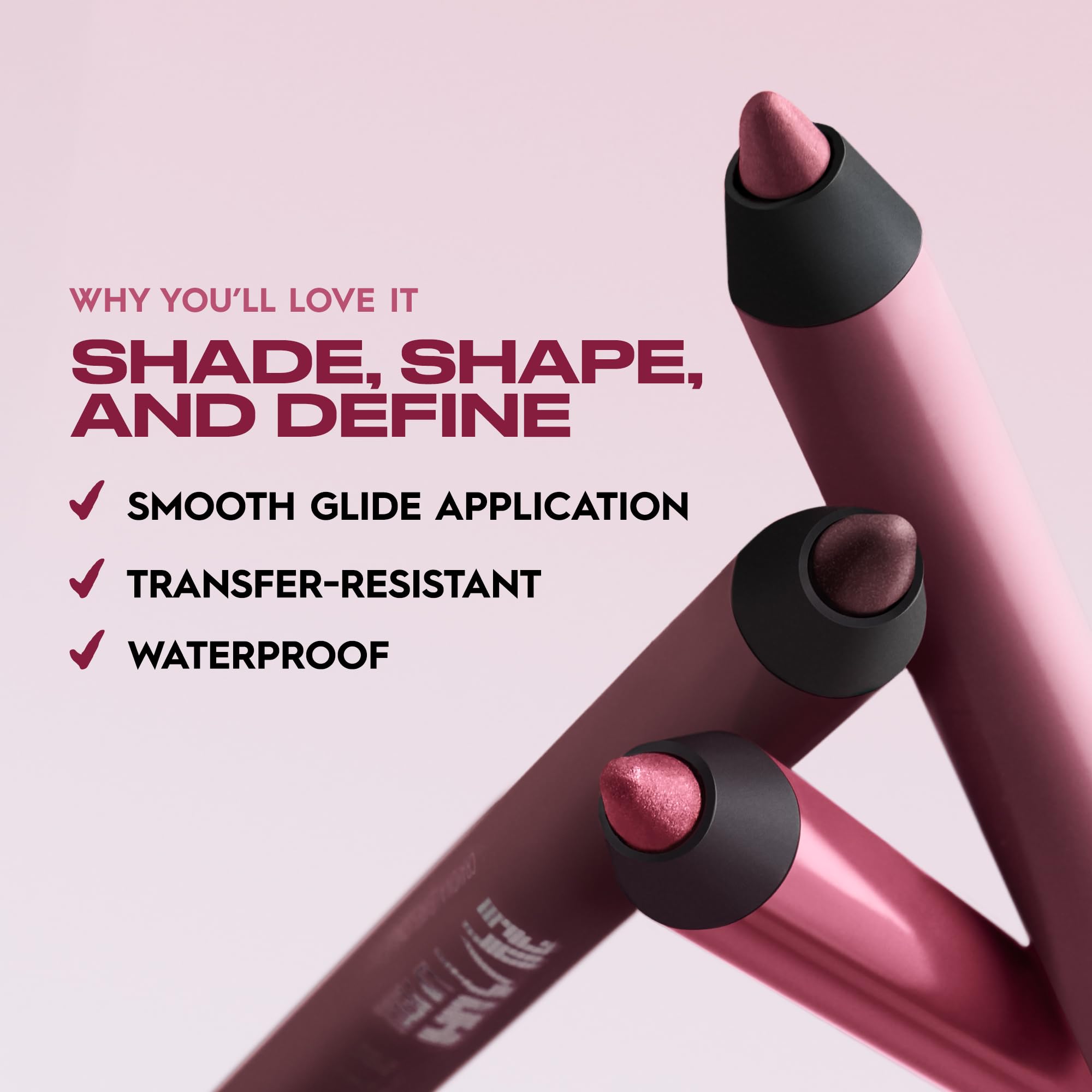 Urban Decay 24/7 Glide-On Waterproof Lip Pencil (Luv Ya Backtalk - Medium Warm Mauve), Smudge-Proof, Longwearing Lip Liner, Smoo