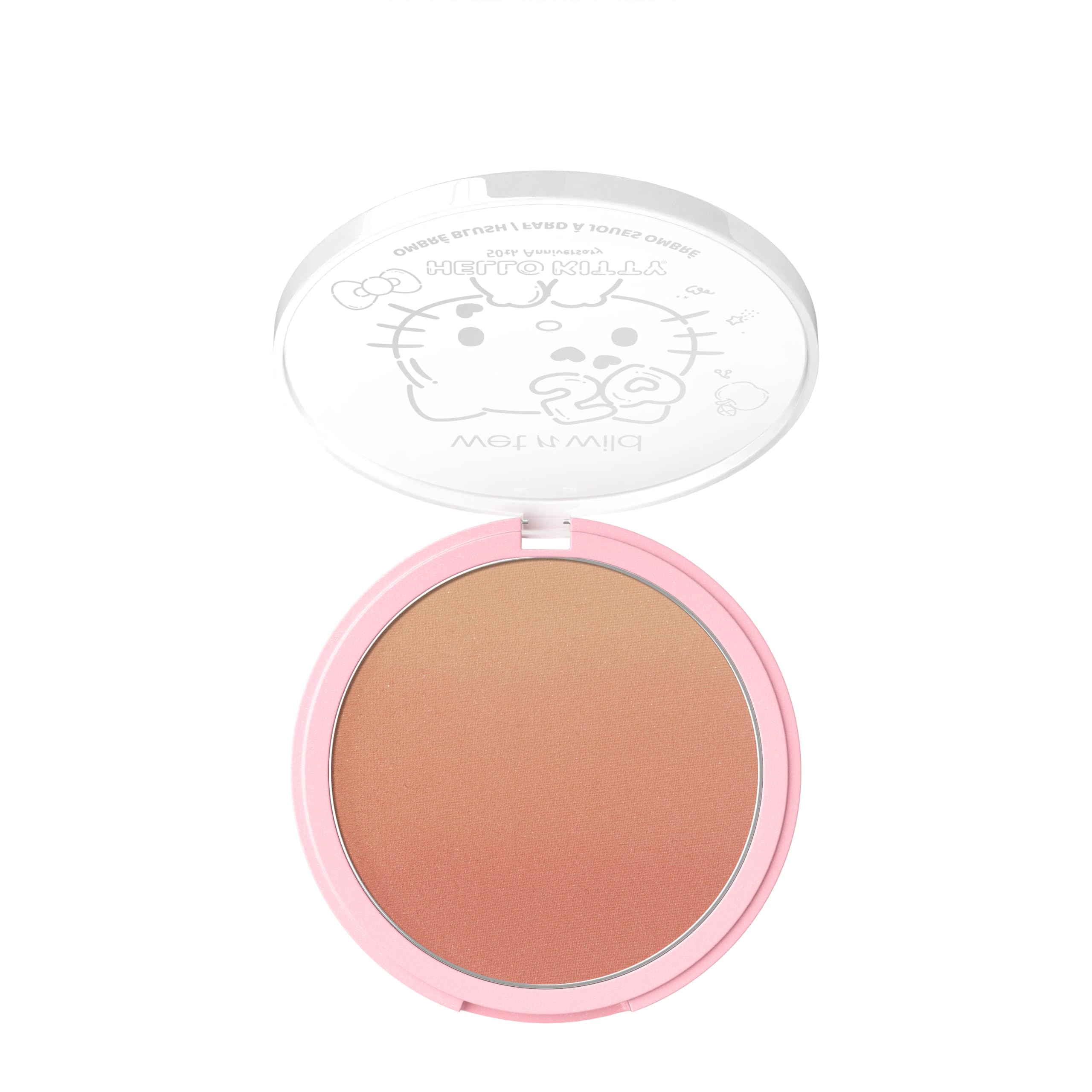 wet n wild Hello Kitty Ombre Blush, Buildable, Blendable Customizable Color, New Gradient Formula, Cruelty-Free & Vegan - Mellow
