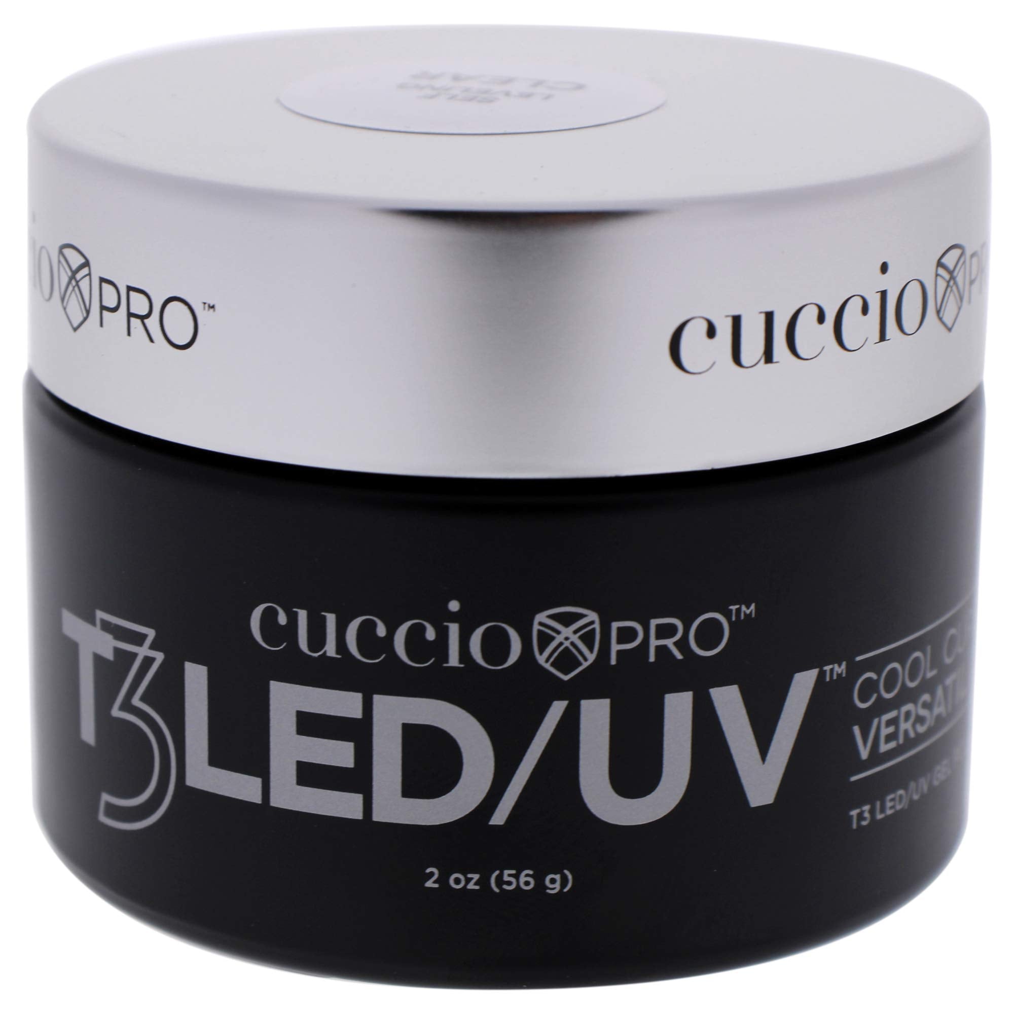 Cuccio Pro T3 Led/Uv Cool Cure Versatility Gel - Controlled Levelling - Incredibly Flexible - Strong Adhesion - Thick Viscosity