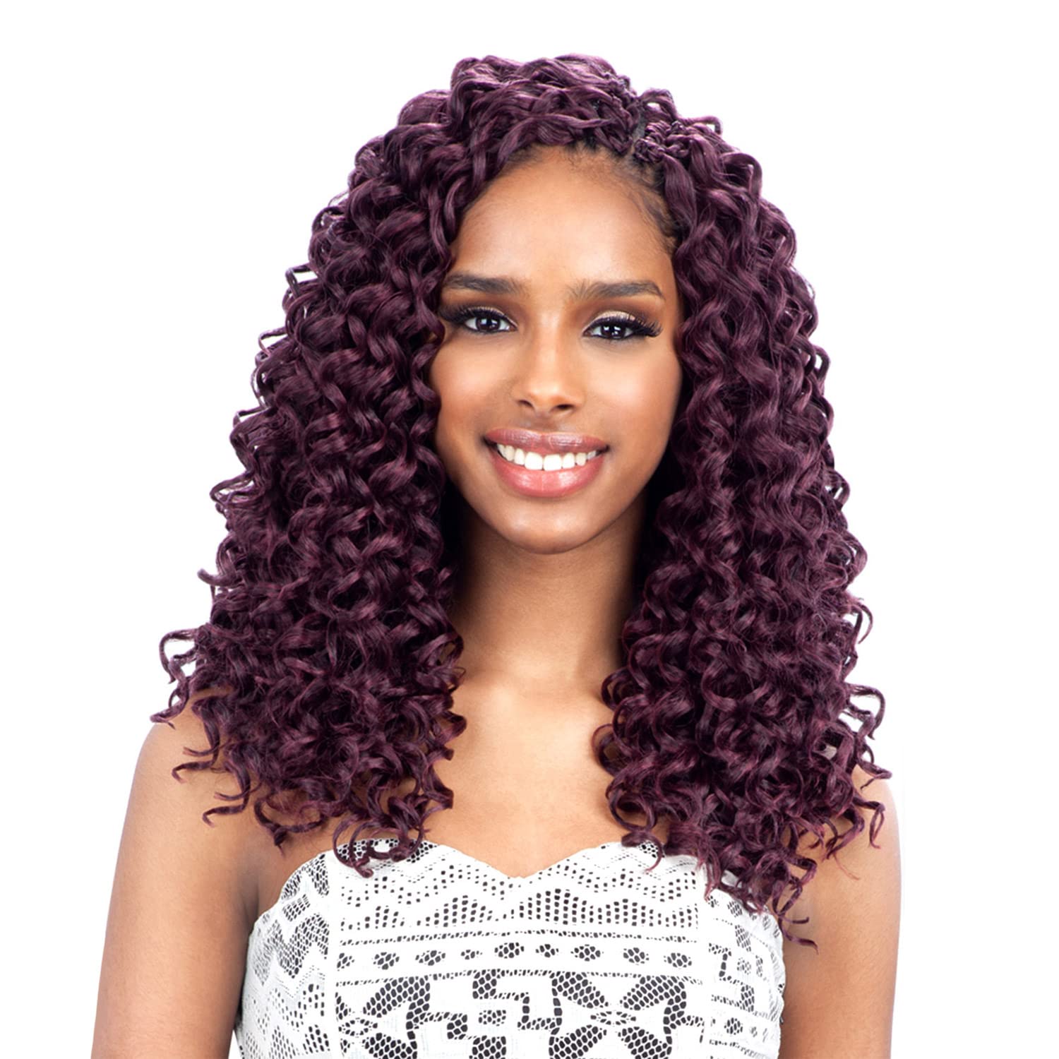 GOGO CURL 12 (530) - Freetress Synthetic Braid Crochet Bulk Braiding Hair