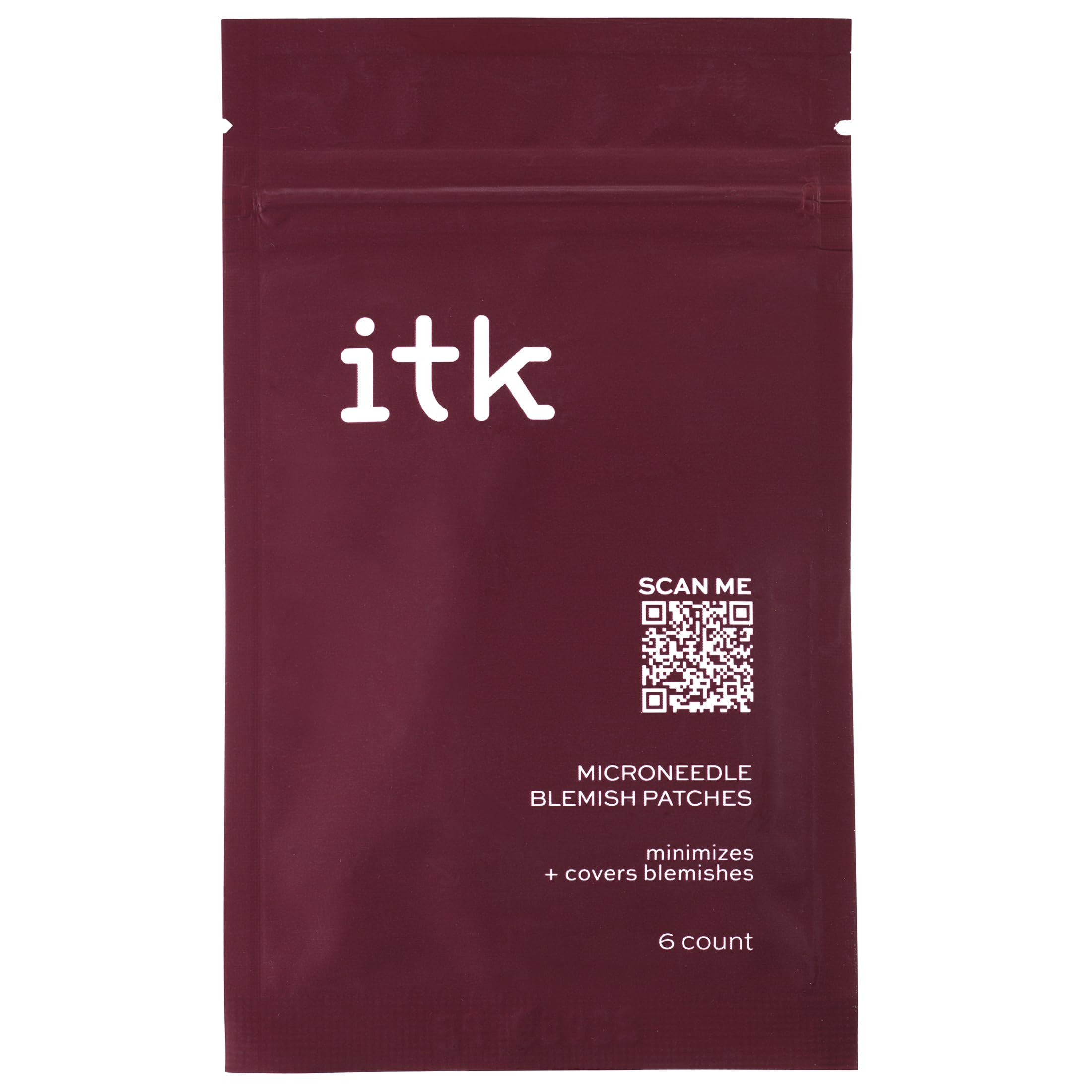 ITK Microneedle Blemish Pimple Patches with Aloe Vera - Blemish Spot Treatment - Reduces Appearance of Blemishes + Dark Spots - 