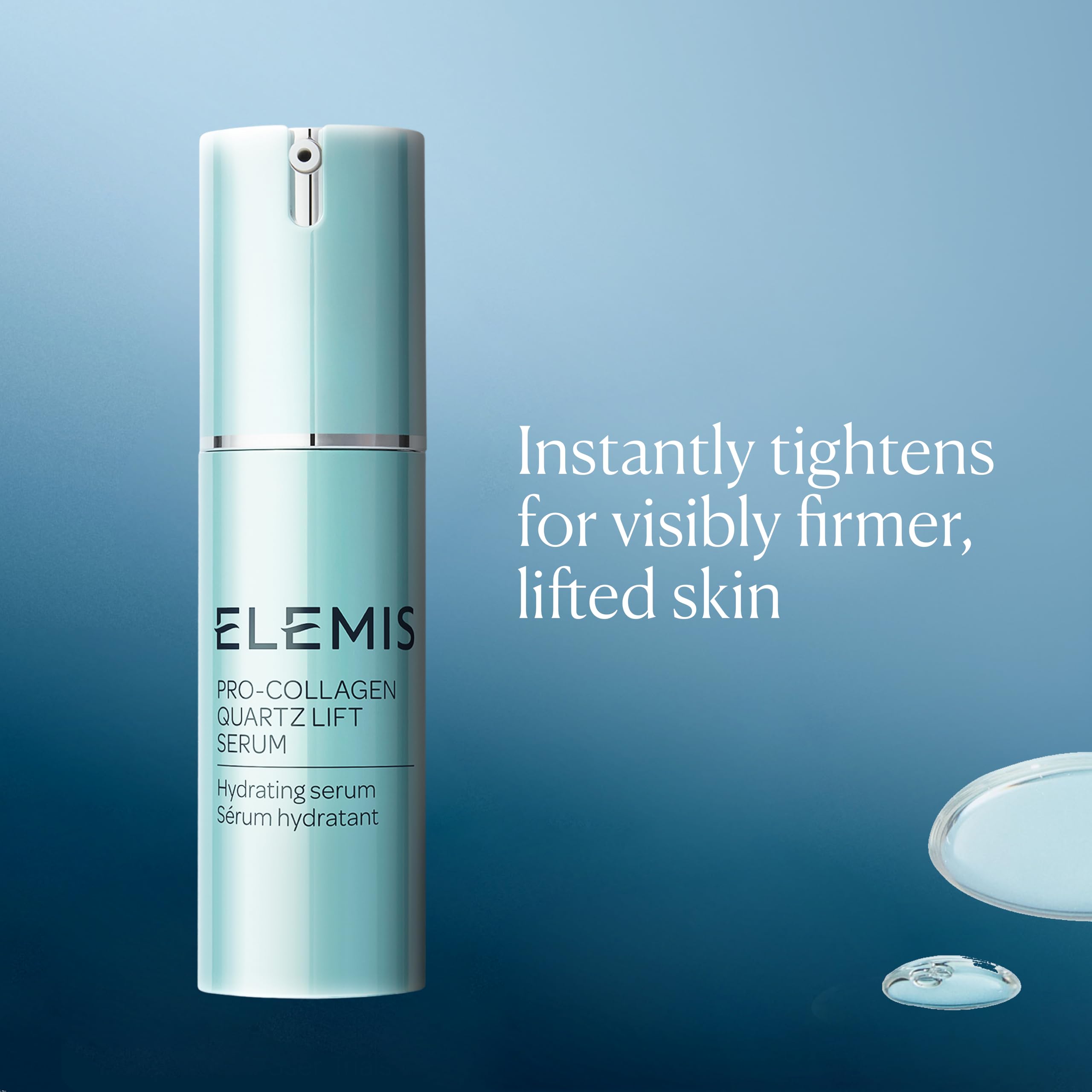 ELEMIS Pro-Collagen Quartz Lift Serum, Daily Treatment Helps to Reduce the Look of Wrinkles for Smoother, Firmer, and More Youth