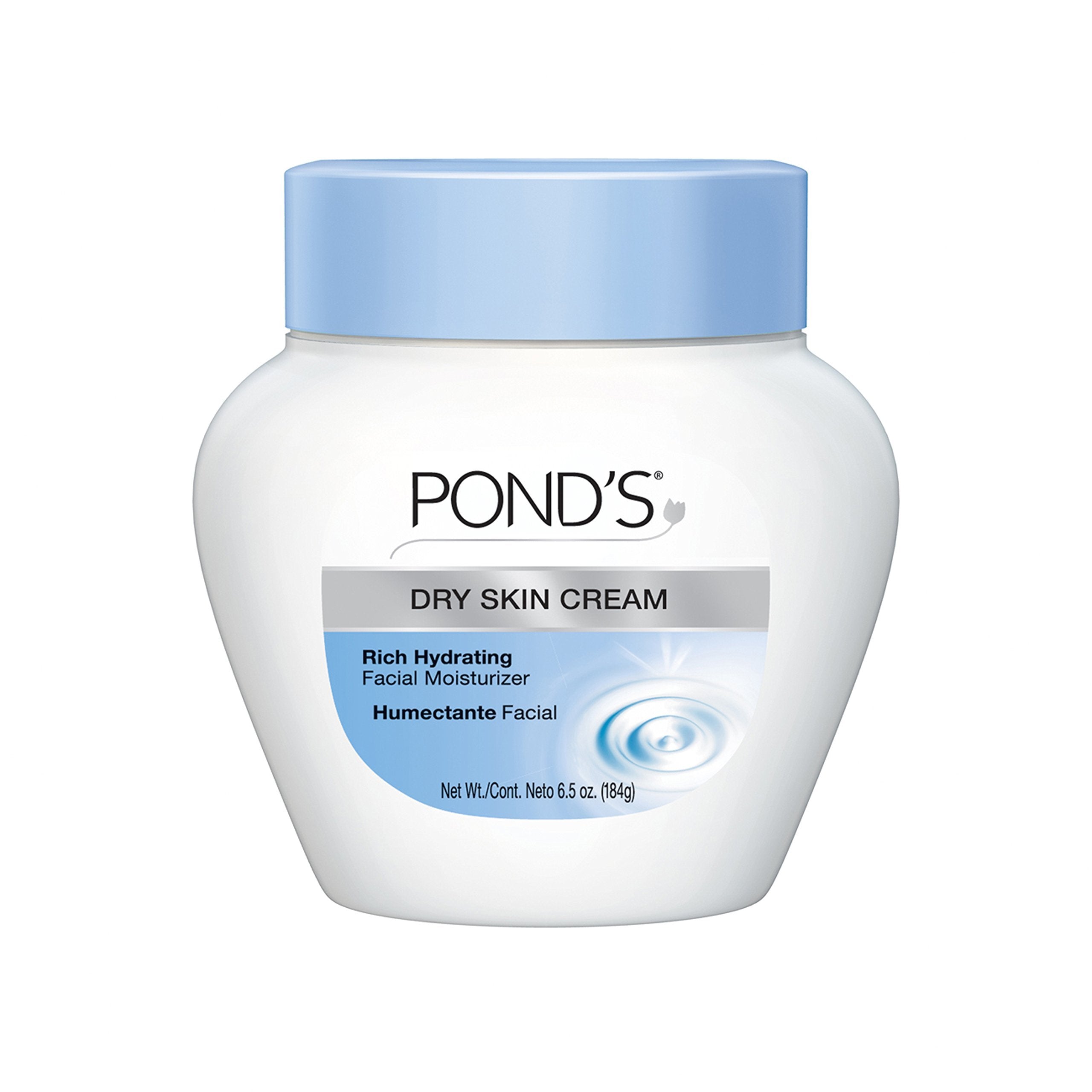 Pond S Dry Skin Cream Moisturizer, 6.5 Fl Oz