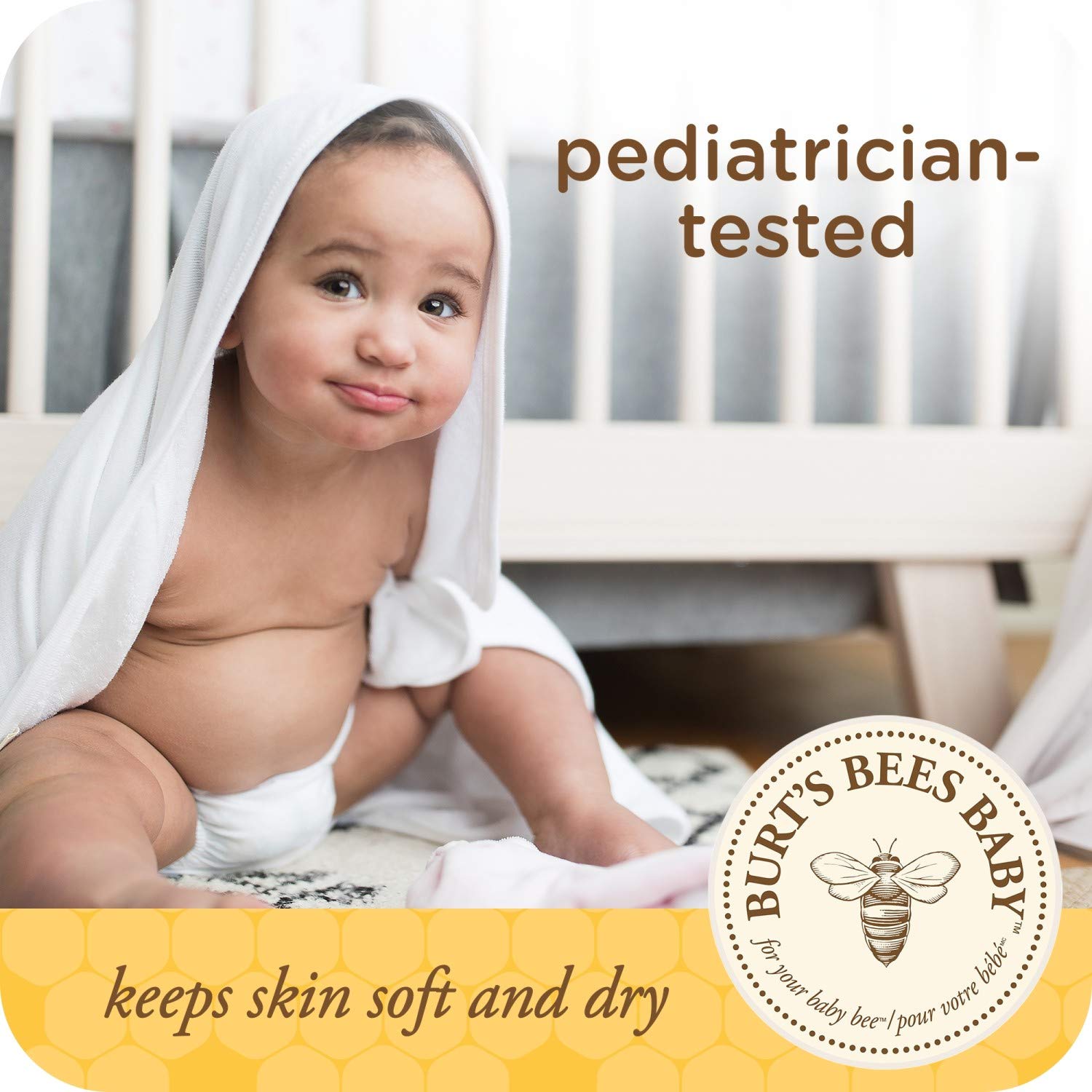 Burt's Bees Baby 100% Natural Diaper Rash Ointment - 3 Ounces Tube