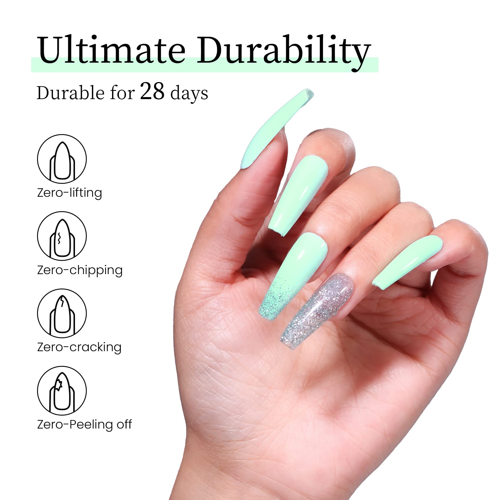Maychao 15Ml Gel Nail Polish 1Pc Aquamarine Gel Polish Soak Off Uv Led Nail Polish Nail Art Starter Manicure Salon Diy At Home,