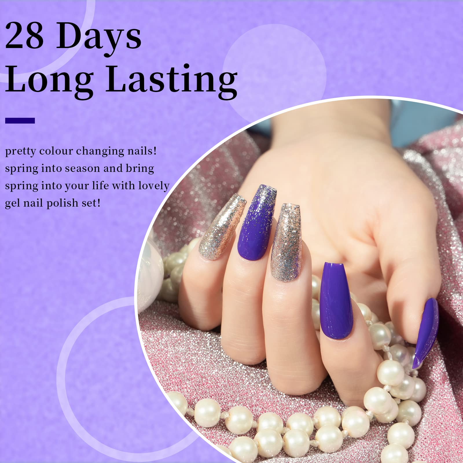 Maychao 15Ml Gel Nail Polish 1Pc Neon Purple Nail Polish Soak Off Uv Led Nail Gel Polish Nail Art Starter Manicure Salon Diy At