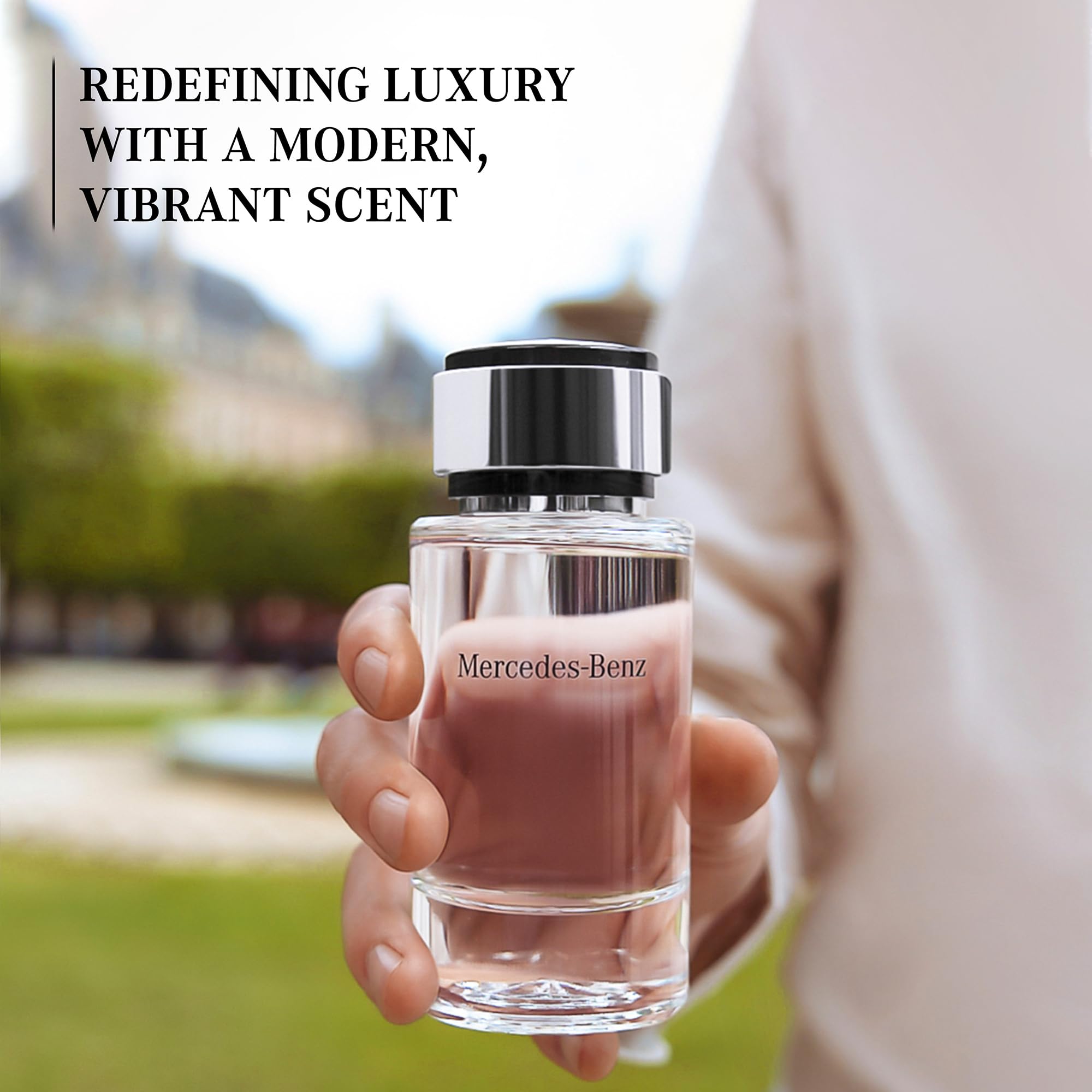 Mercedes-Benz For Men - Elegant Fragrance With Woody, Sensual Musky Notes - Mesmerize The Senses With Original Luxury Menas Eau