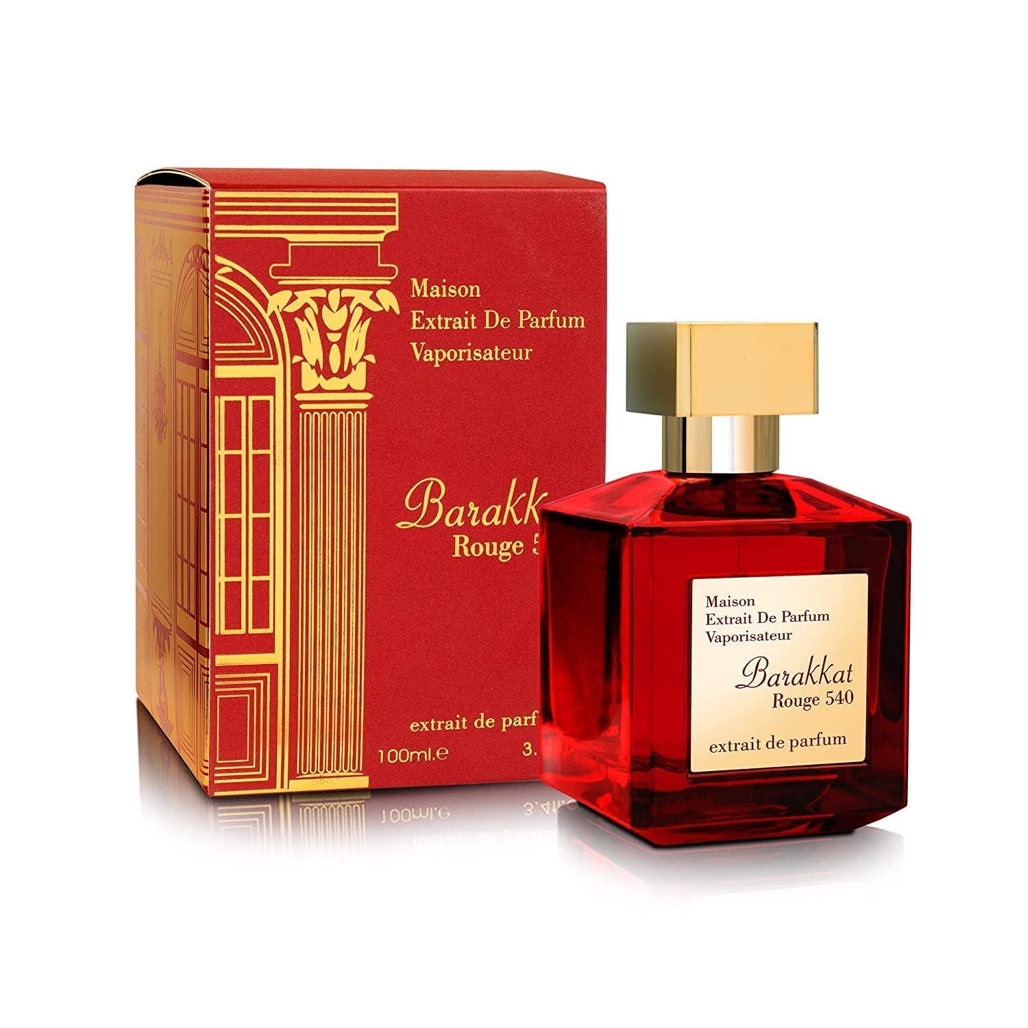 Maison Alhambra Barakkat Rouge 540 Extrait De Parfum Spray for Women - 3.4 oz
