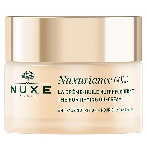 Nuxe Nuxuriance Gold Nutri-Replenishing Oil-Cream - Ultimate Anti-Aging Cream For Radiant, Nourished Skin, 1.7 Oz