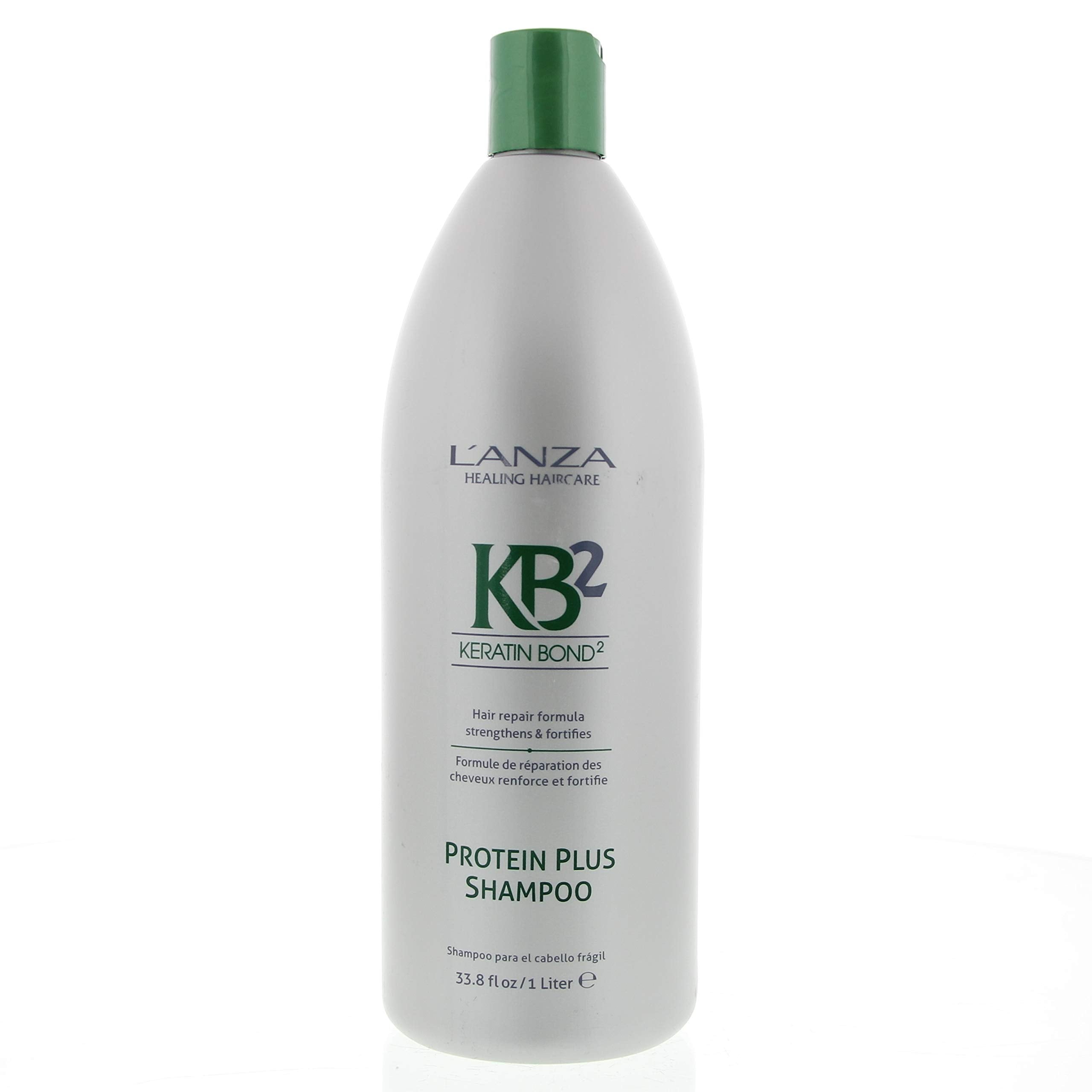 LANZA KB2 Protein Plus Shampoo, Unscented, 33.8 Fl Oz