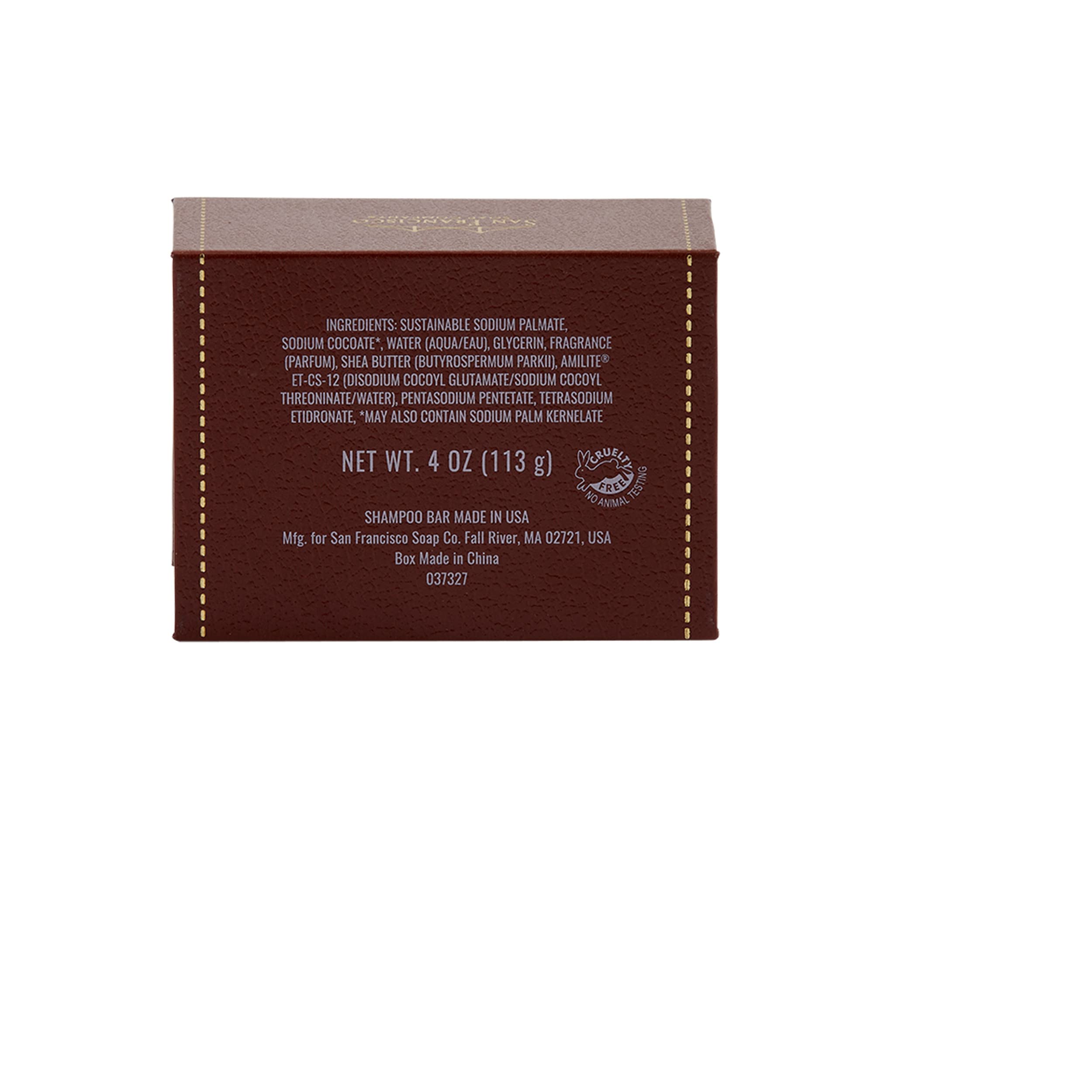 San Francisco Soap Hair And Body Mini-Bar 4Oz (Redwood And Clove) - No Harmful Chemicals - Good For All Skin Types - Made In The