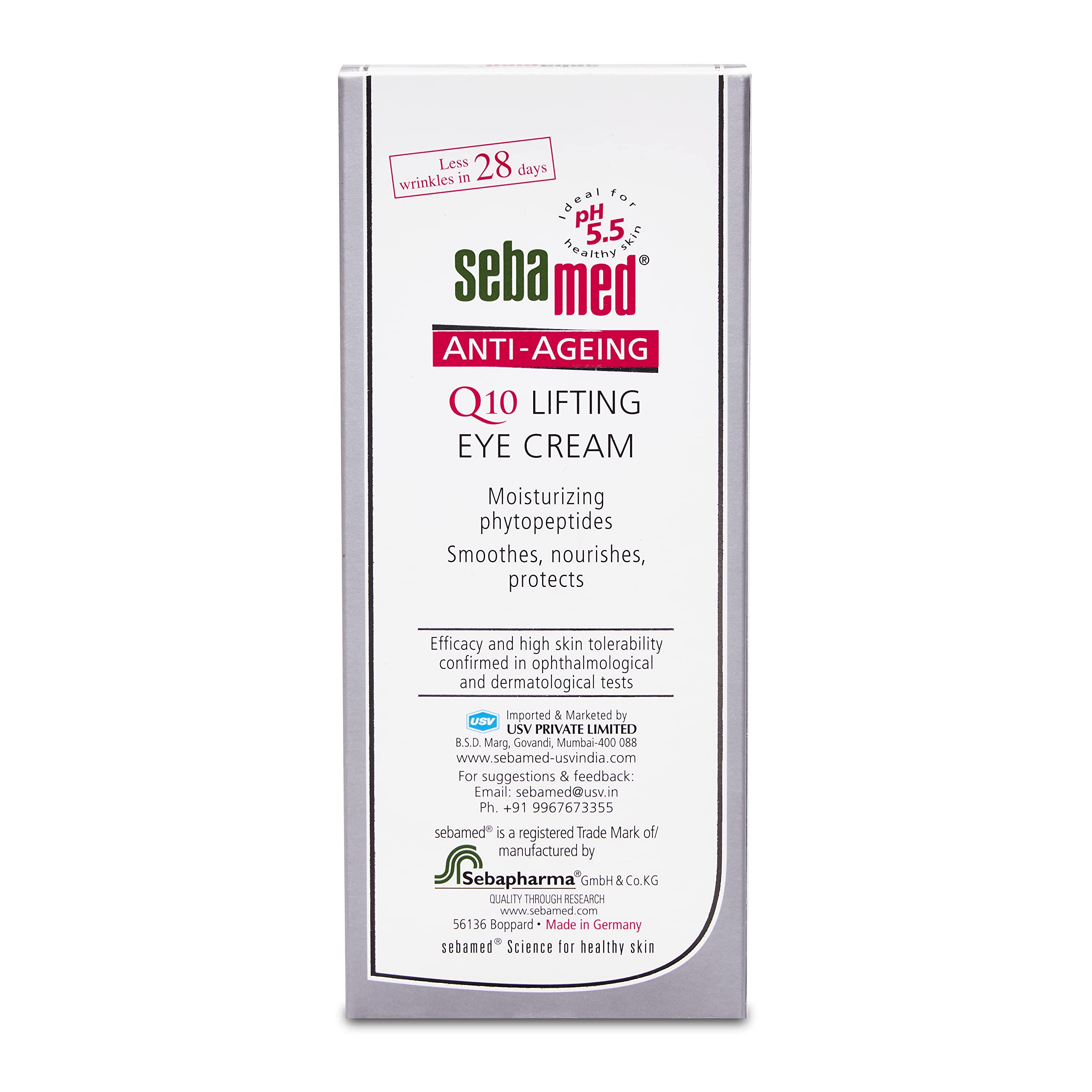 Sebamed Anti Age Q10 Lift Eye Cream 15Ml
