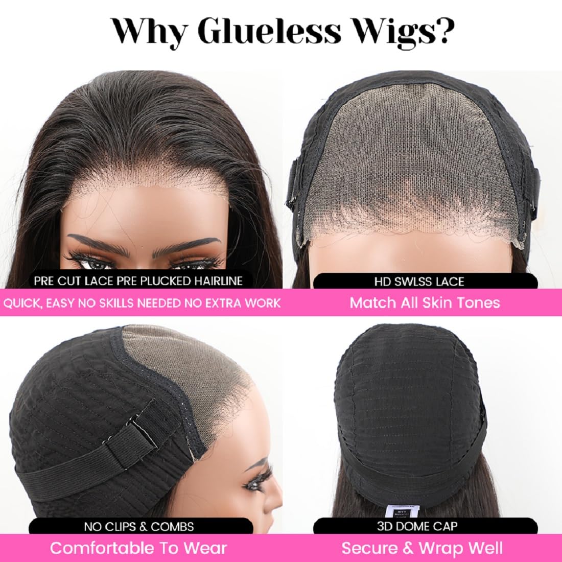 Bly 6X4 Hd Lace Glueless Bob Wig Classic Yaki Human Hair Kinky Straight Hair Ready To Wear And Go Short Bob Lace Pre Cut Pre Plu