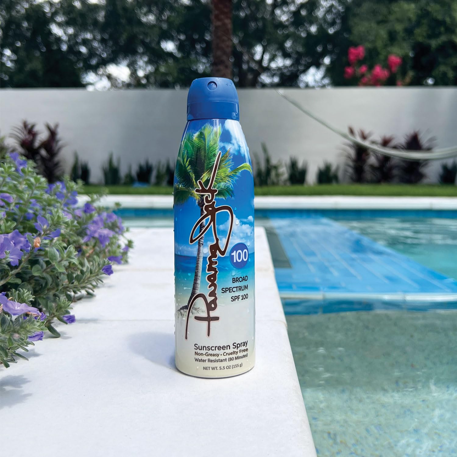 Panama Jack Continuous Spray Sunscreen - Spf 100, Broad Spectrum Uva/Uvb Protection, Paba, Paraben, Gluten & Cruelty Free, Water
