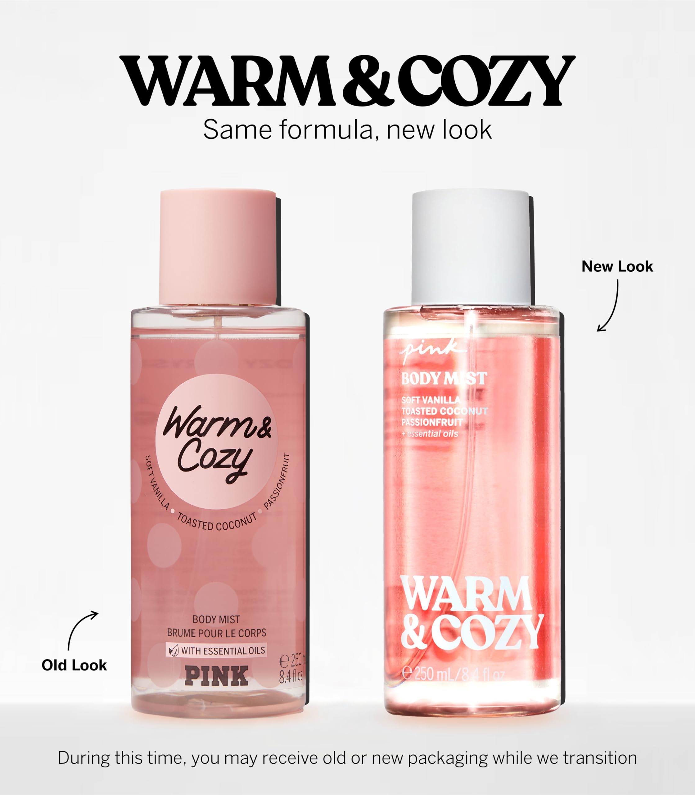 Victoria'S Secret Pink Warm And Cozy Body Mist