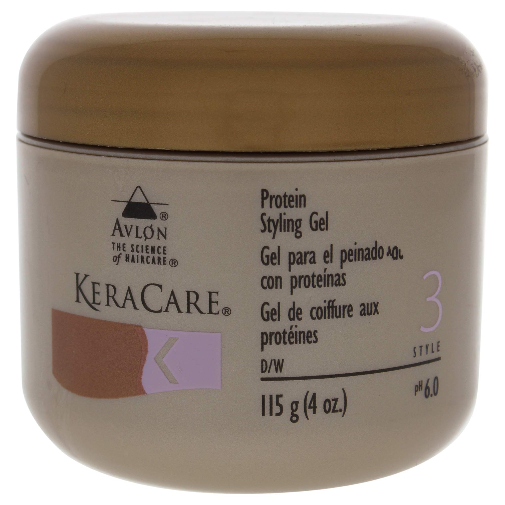 Avlon KeraCare Protein Styling Gel Unisex Gel 4 oz 920350 (115 g.)