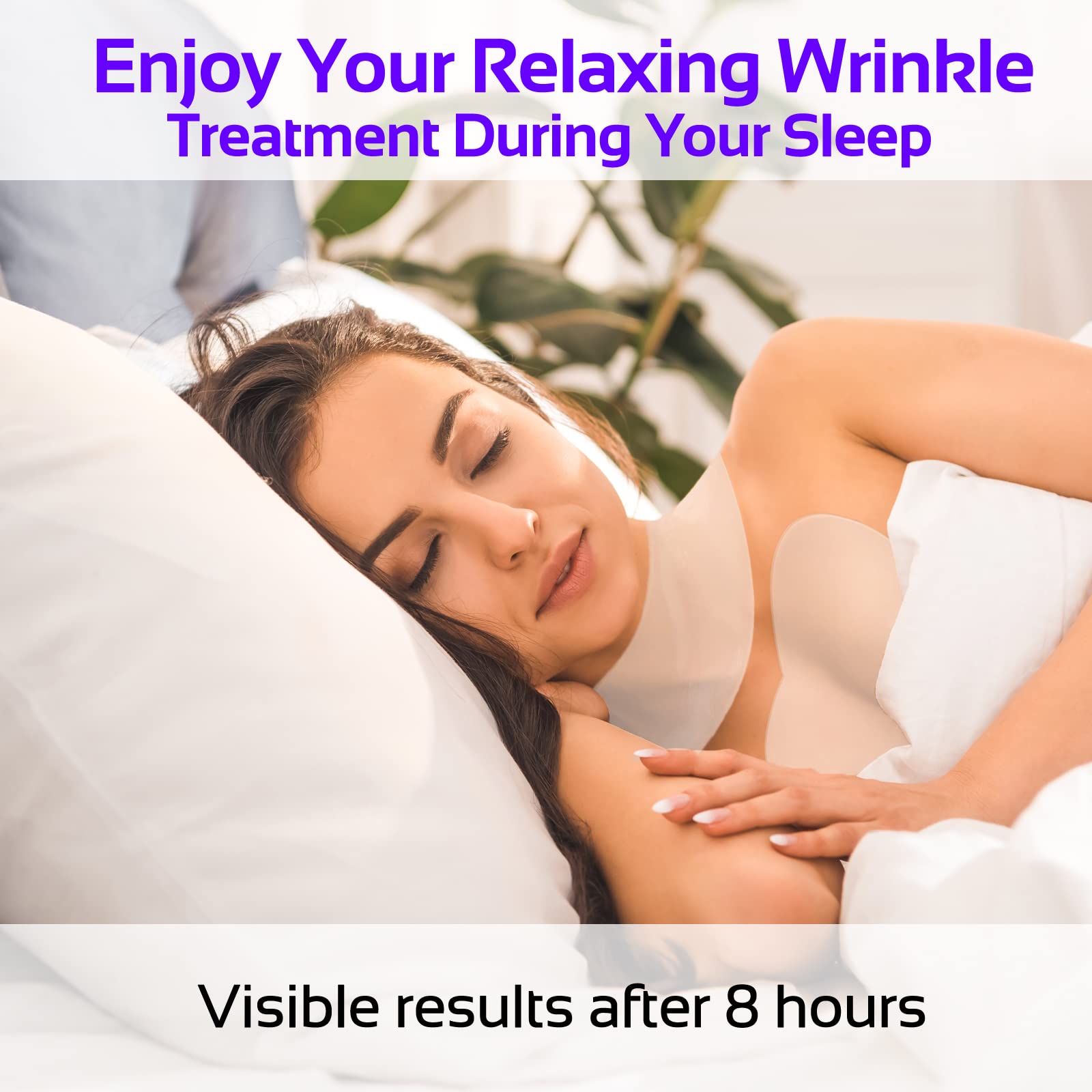 Skywee Professional Products Anti Wrinkle Chest Silicone Pad, Resuable And 100% Medical Grade D  Collet   Anti Wrinkle Patches,