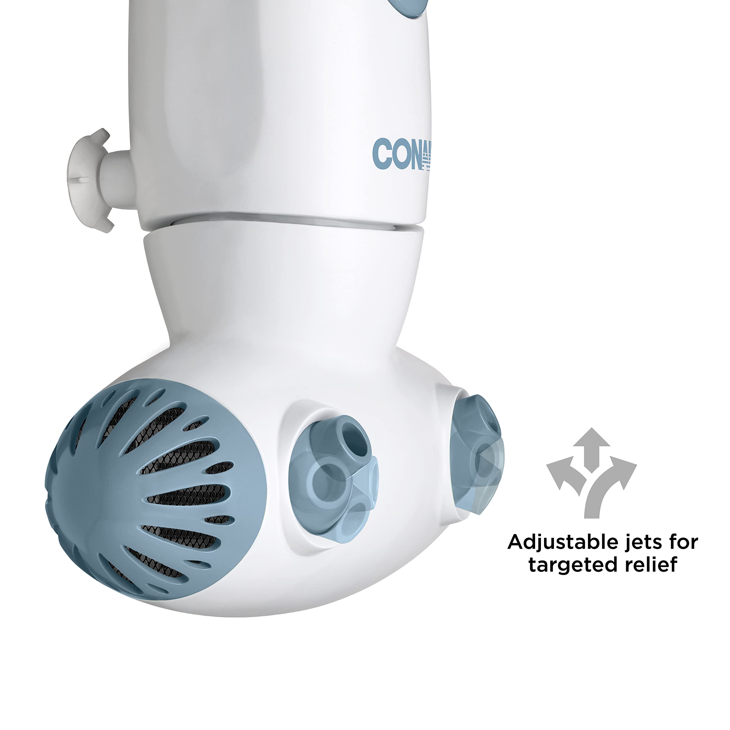 Conair Jet Hydro Spa - Portable Bath Spa With Dual Hydro Jets For Tub - Bath Spa Jet For Tub Creates Soothing Bubbles And/Or Mas
