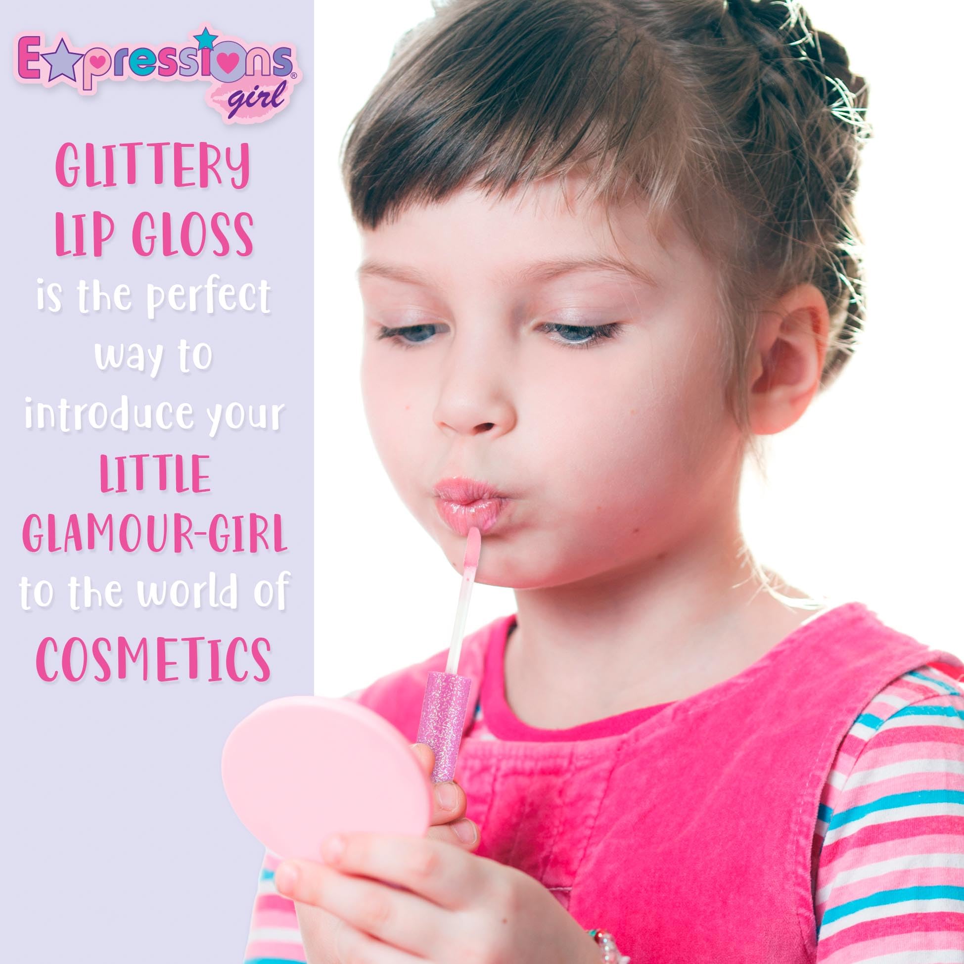 Expressions Girl 14Pc Fruity Flavored Lip Gloss Set, Long Lasting Glossy Lip Makeup For Kids/Teens - Fruity Flavors Lip Gloss Va