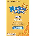 Miel Ricitos De Oro Hand Soap | Hypoallergenic Bar Soap For Baby, Honey Moisturizing Bath Soap; 3.5 Ounces