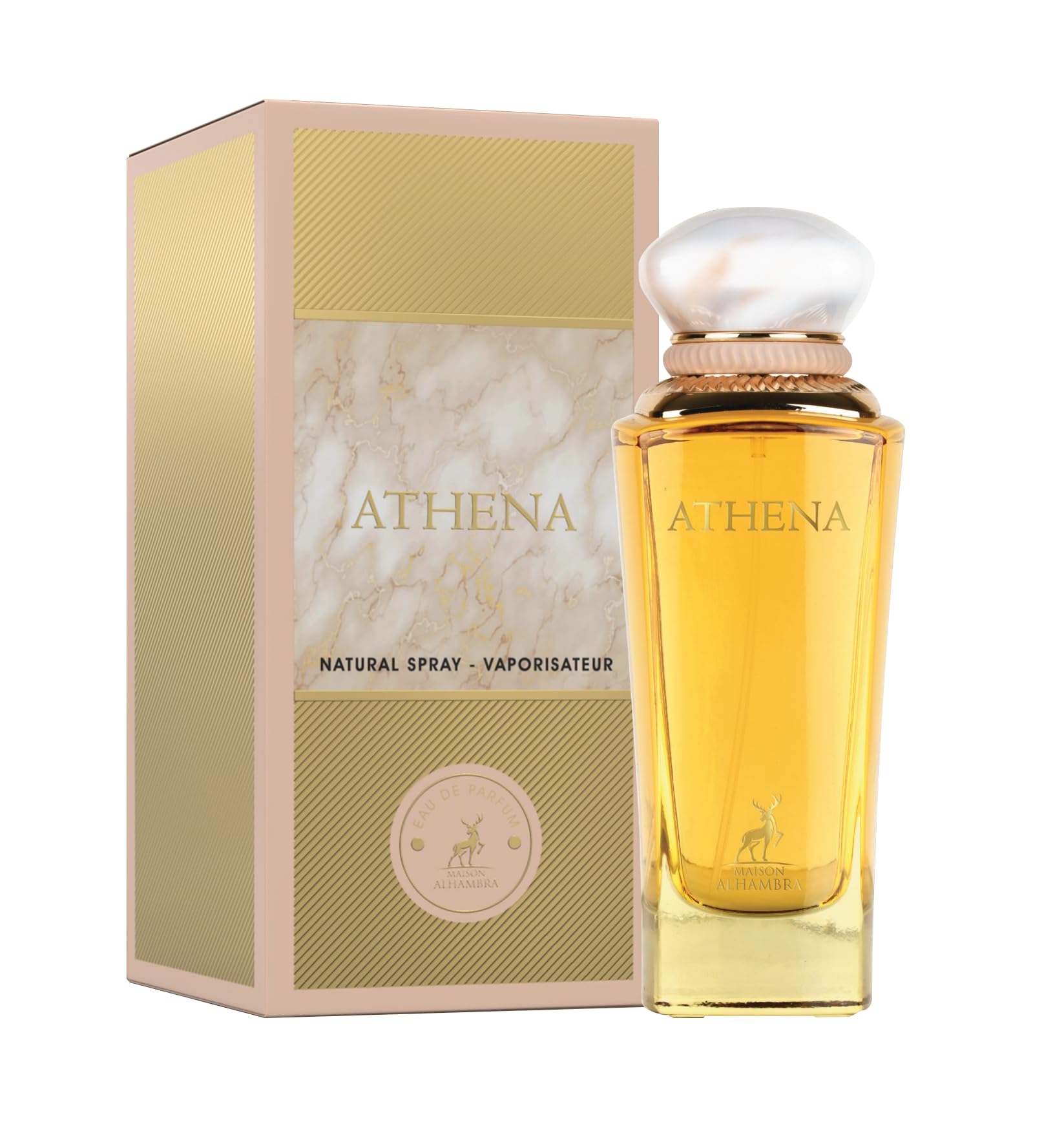 Lattafa Maison Alhambra Athena Eau De Parfum Spray for Women, 3.4 Fl Oz