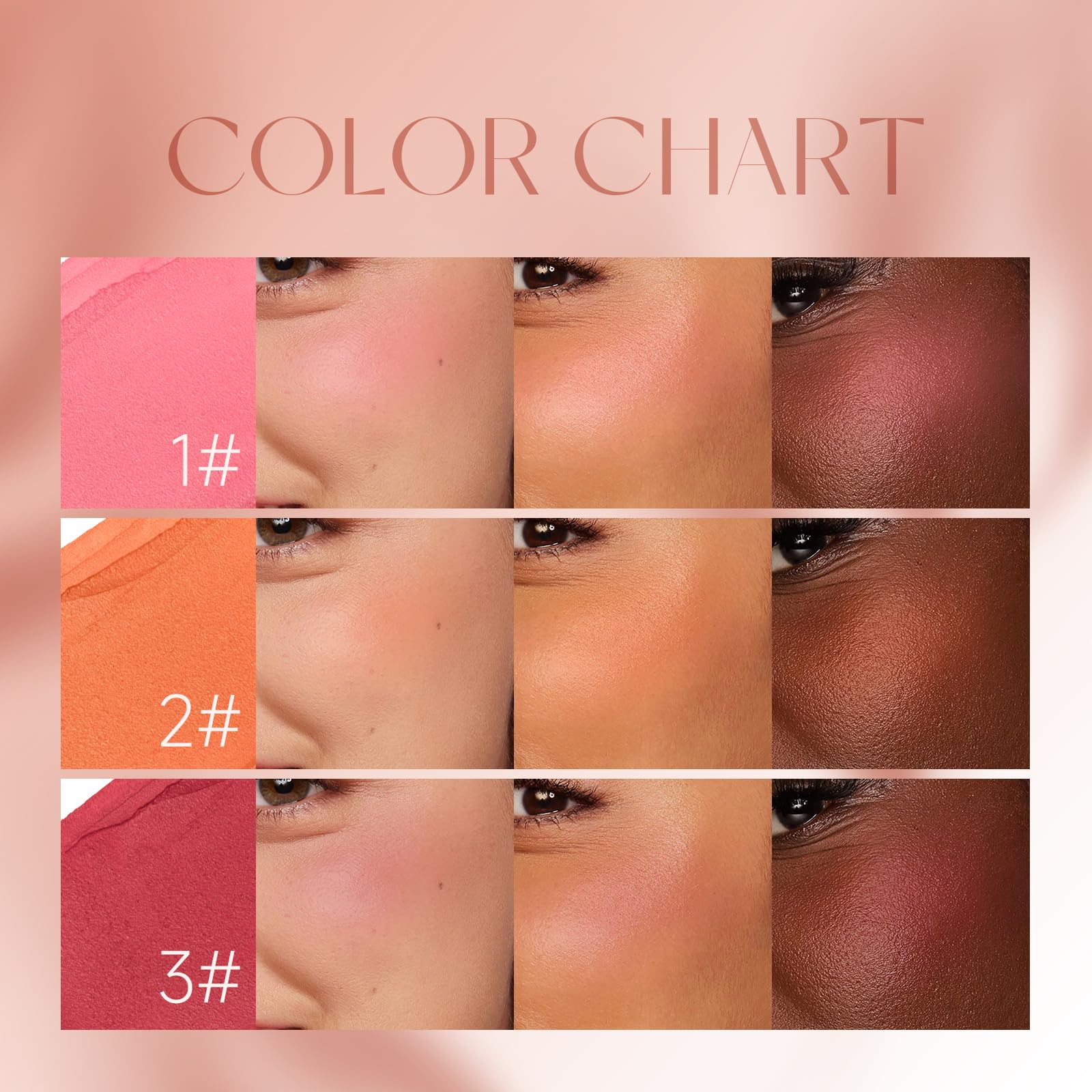 Swetiyou Blush Stick For Cheeks And Lips, On-The-Go Glow Blush, Hydrating Solid Cheek Tint, Multi-Use Blush Makeup Stick, Tinted