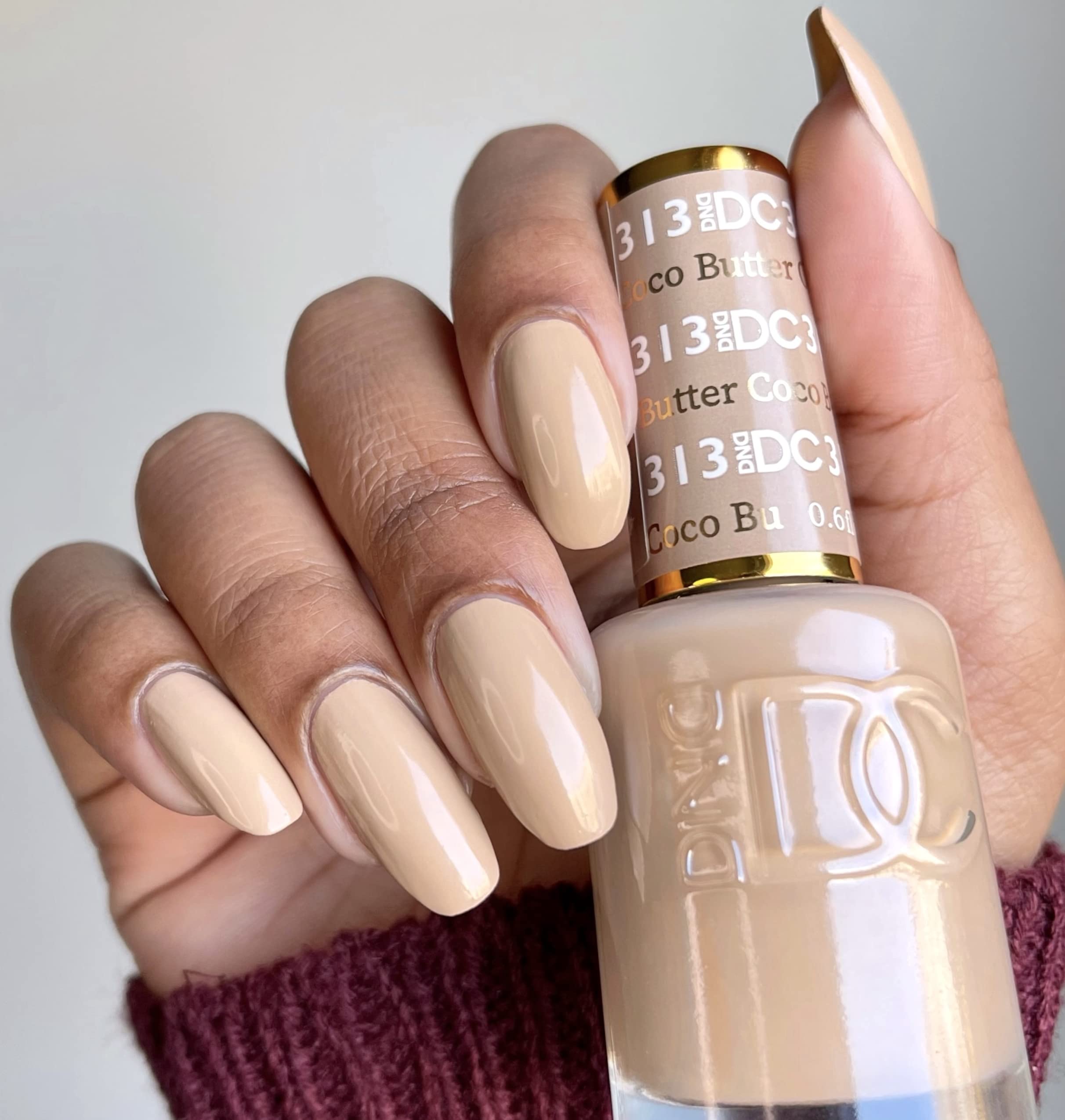 DND DC GEL DUO 313 COCO BUTTER