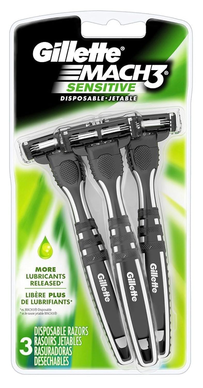Mach3 Disposables 3Ct Sensitive