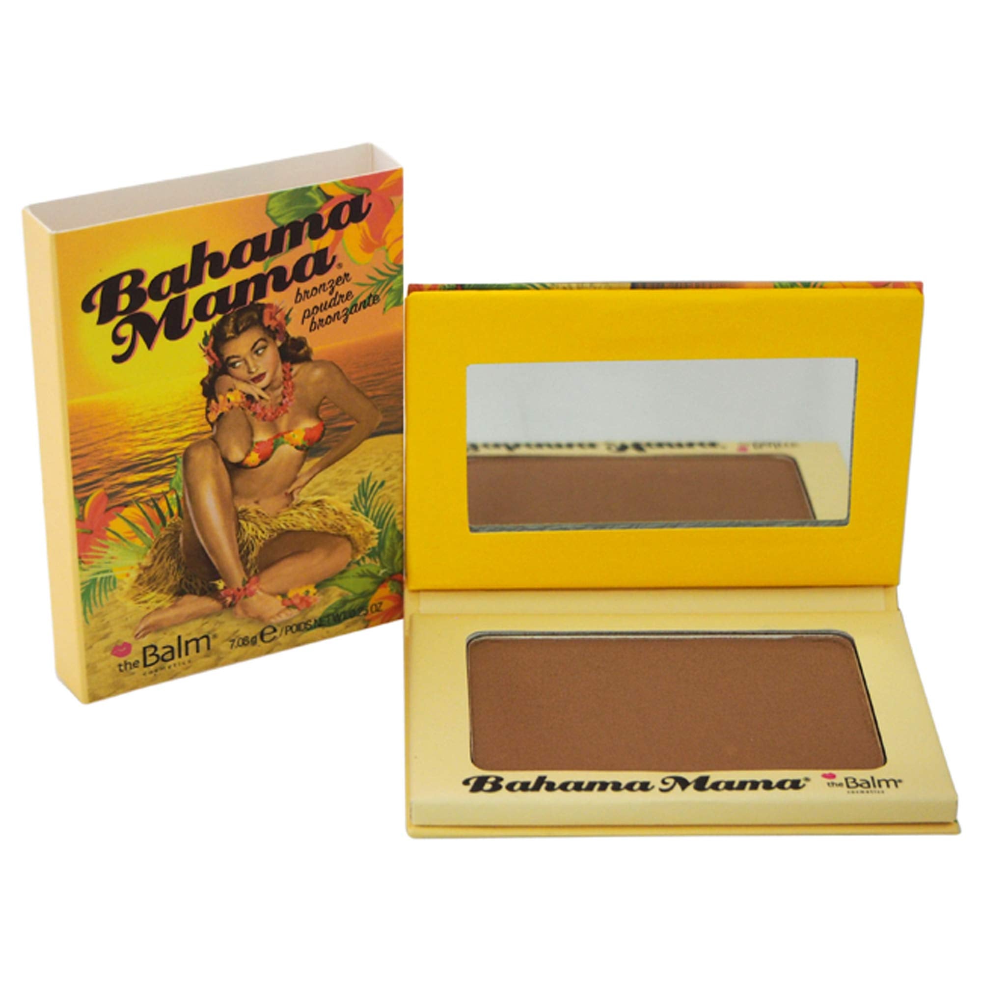 Thebalm Bahama Mama Anti-Orange Bronzer, Shadow & Contour Powder, 025 Ounce (Pack Of 1)