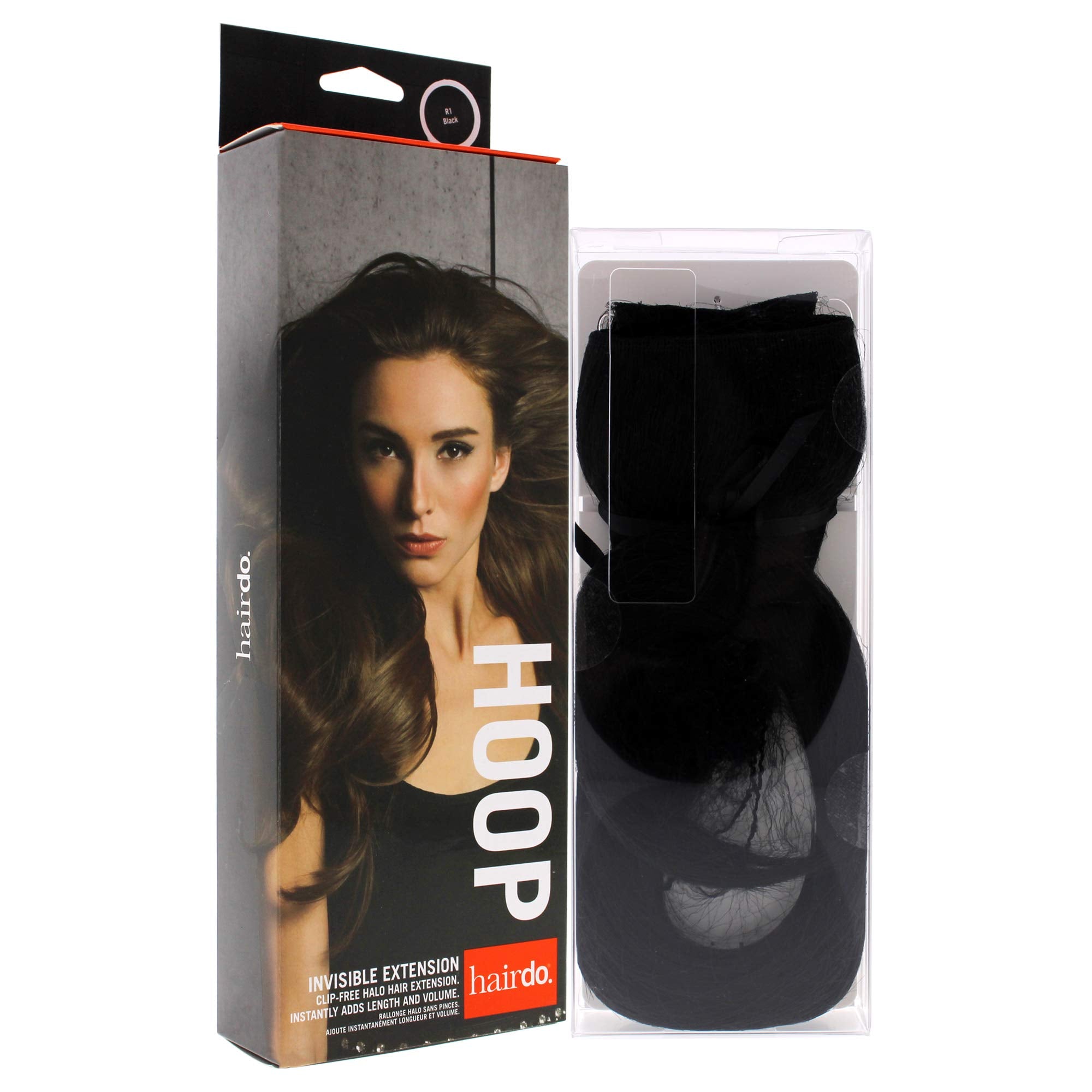 Invisible Extension - R1 Black By Hairdo For Women - 1 Pc Hair Extension
