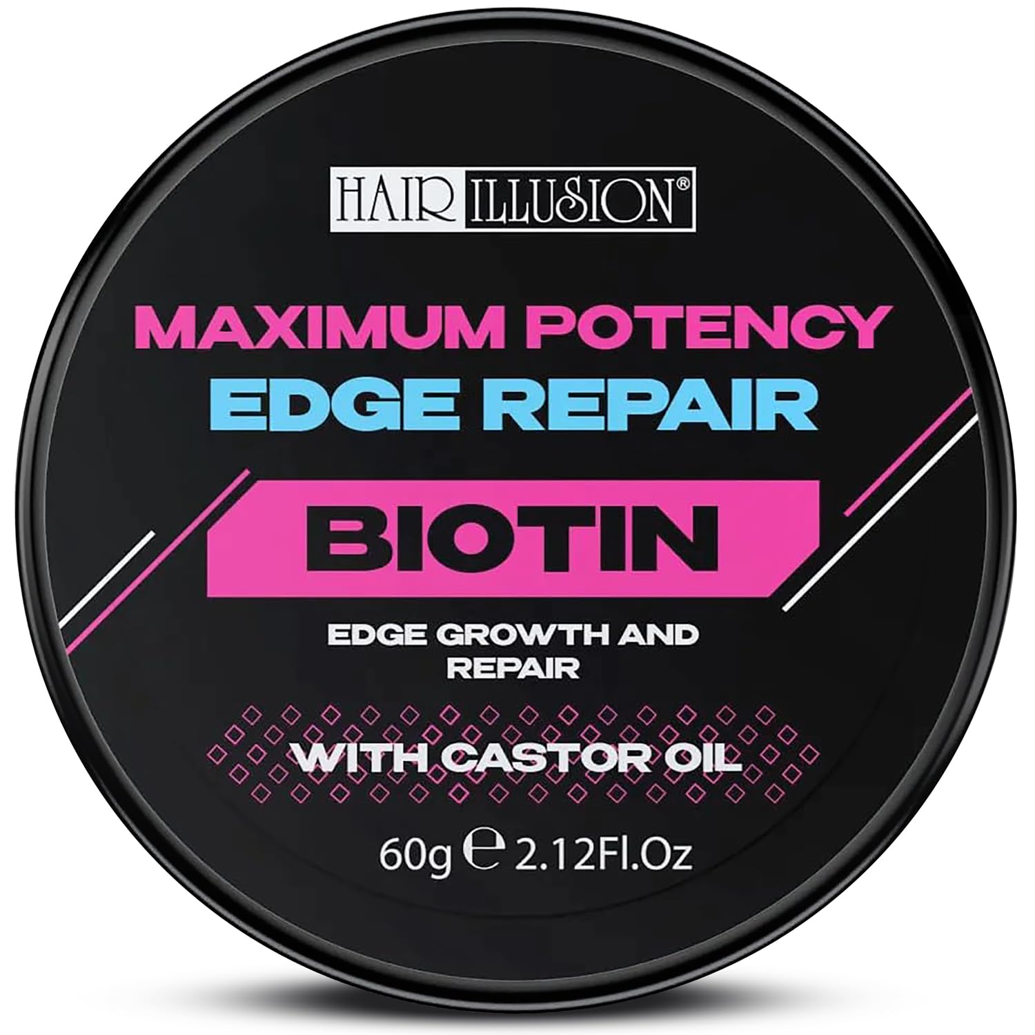Hair Illusion Maximum Potency Edge Repair with Biotin and Castor Oil